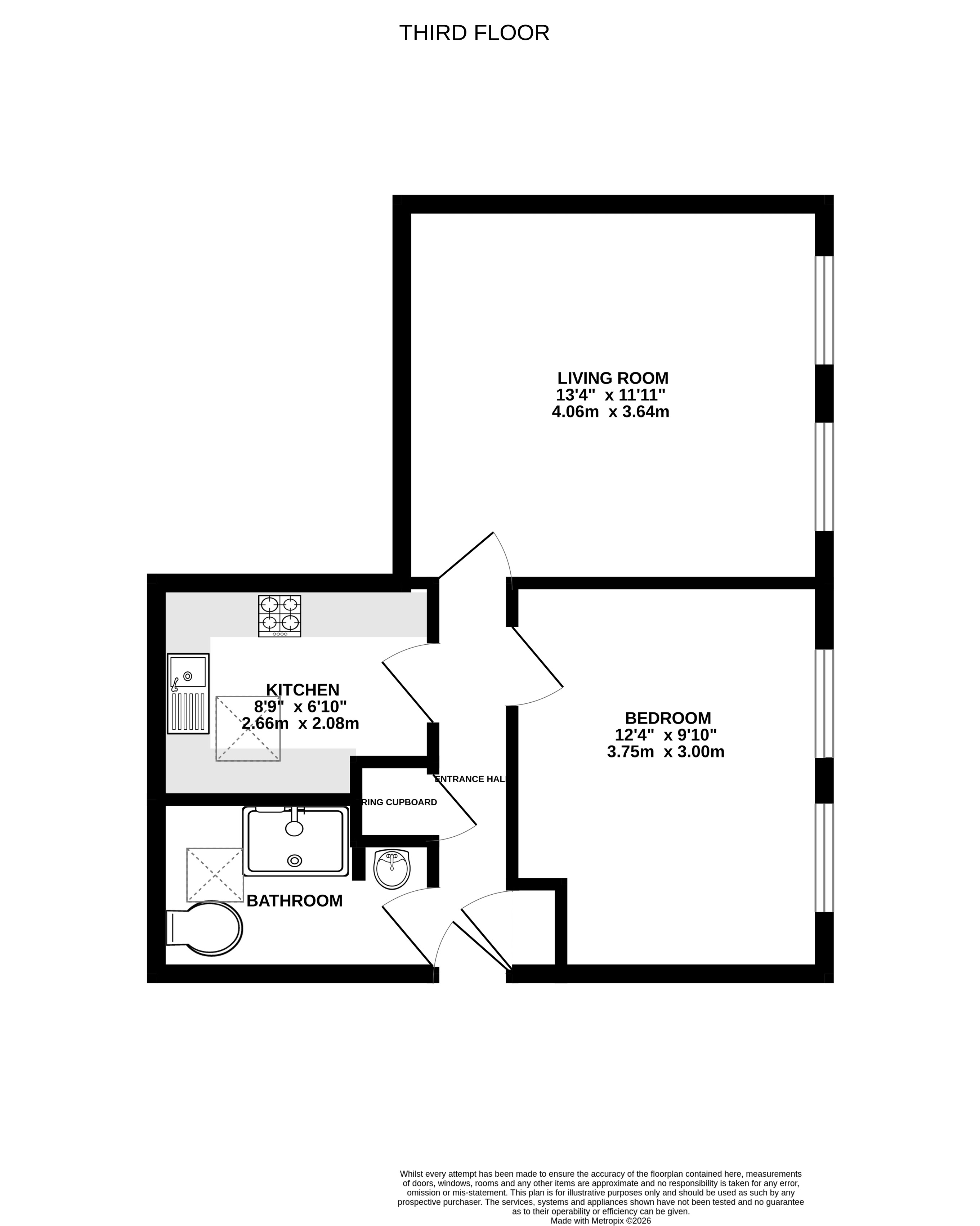 17 Sefton House,, Grosvenor Road, Hampshire floorplan