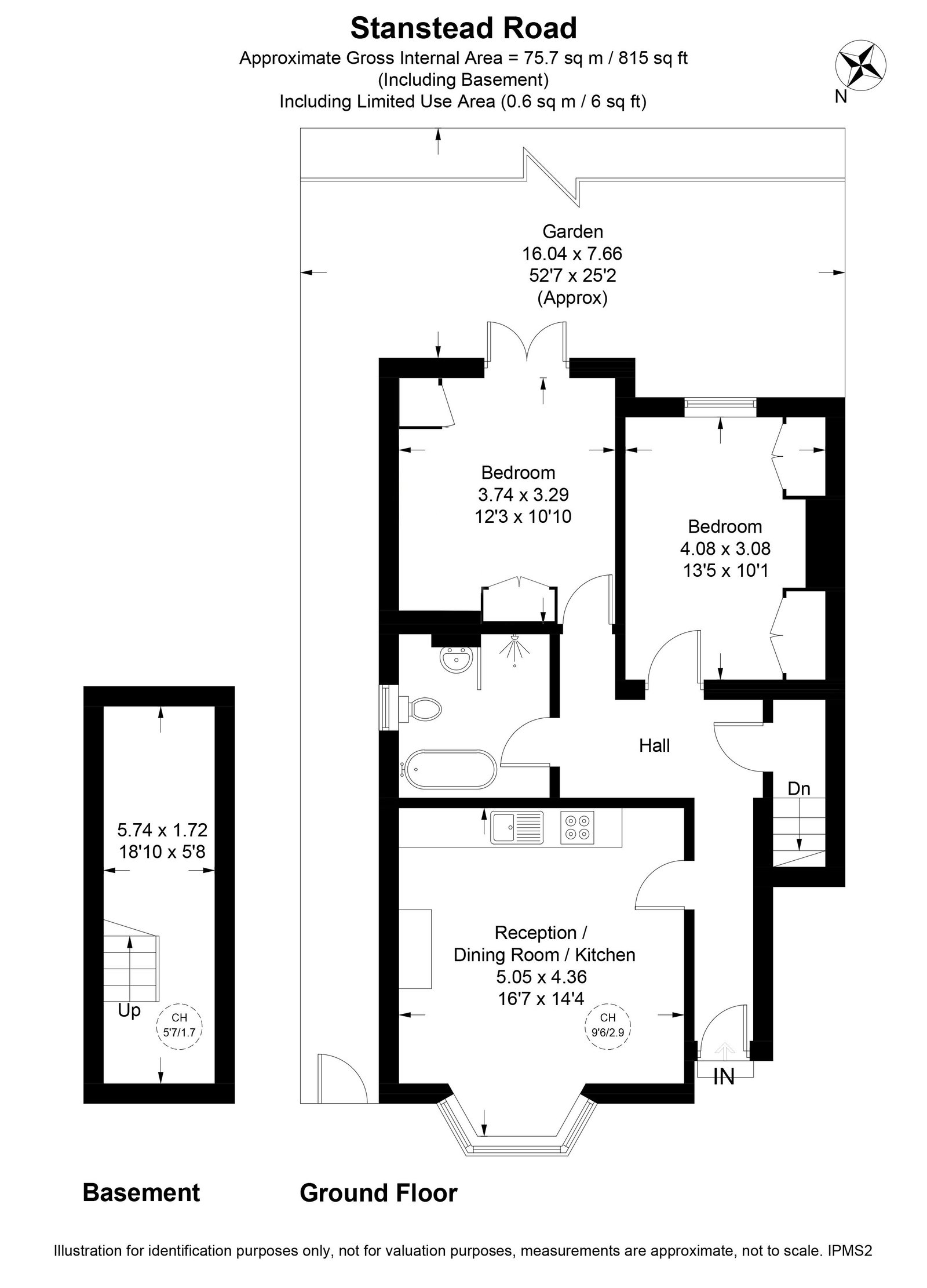 338a, Stanstead Road, London floorplan