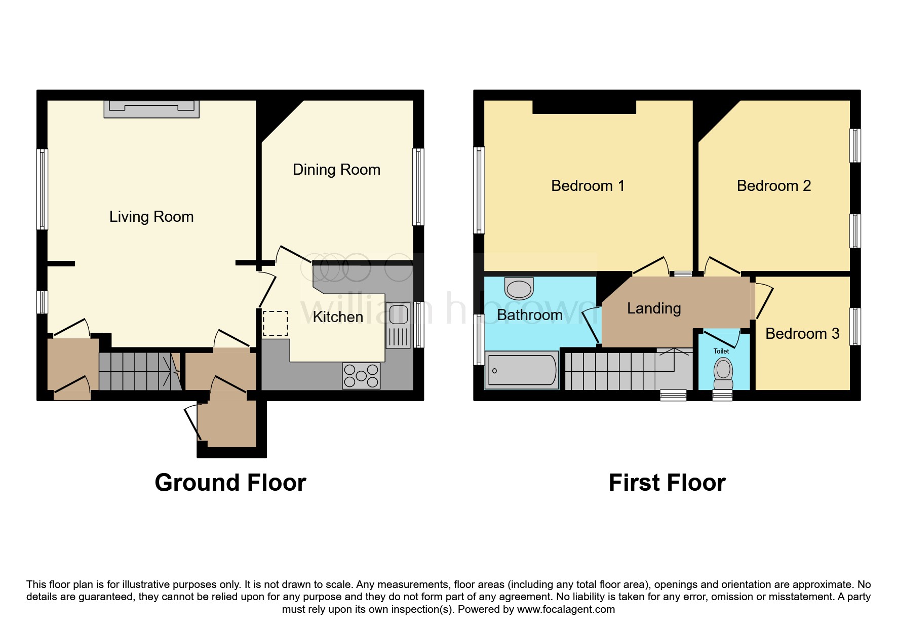 134, Greenland Avenue, Rotherham floorplan