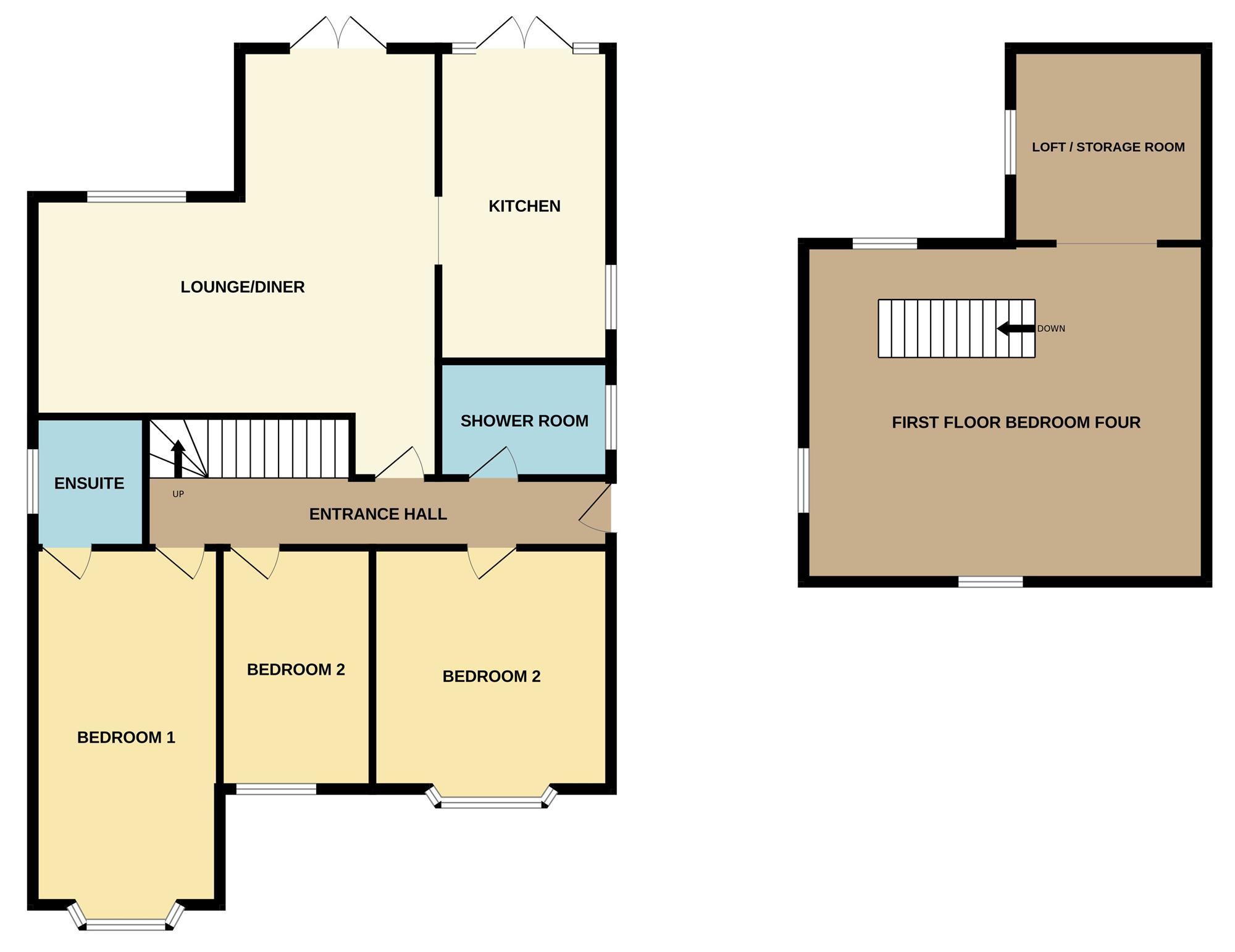 Douglas Road, Clacton on Sea floorplan