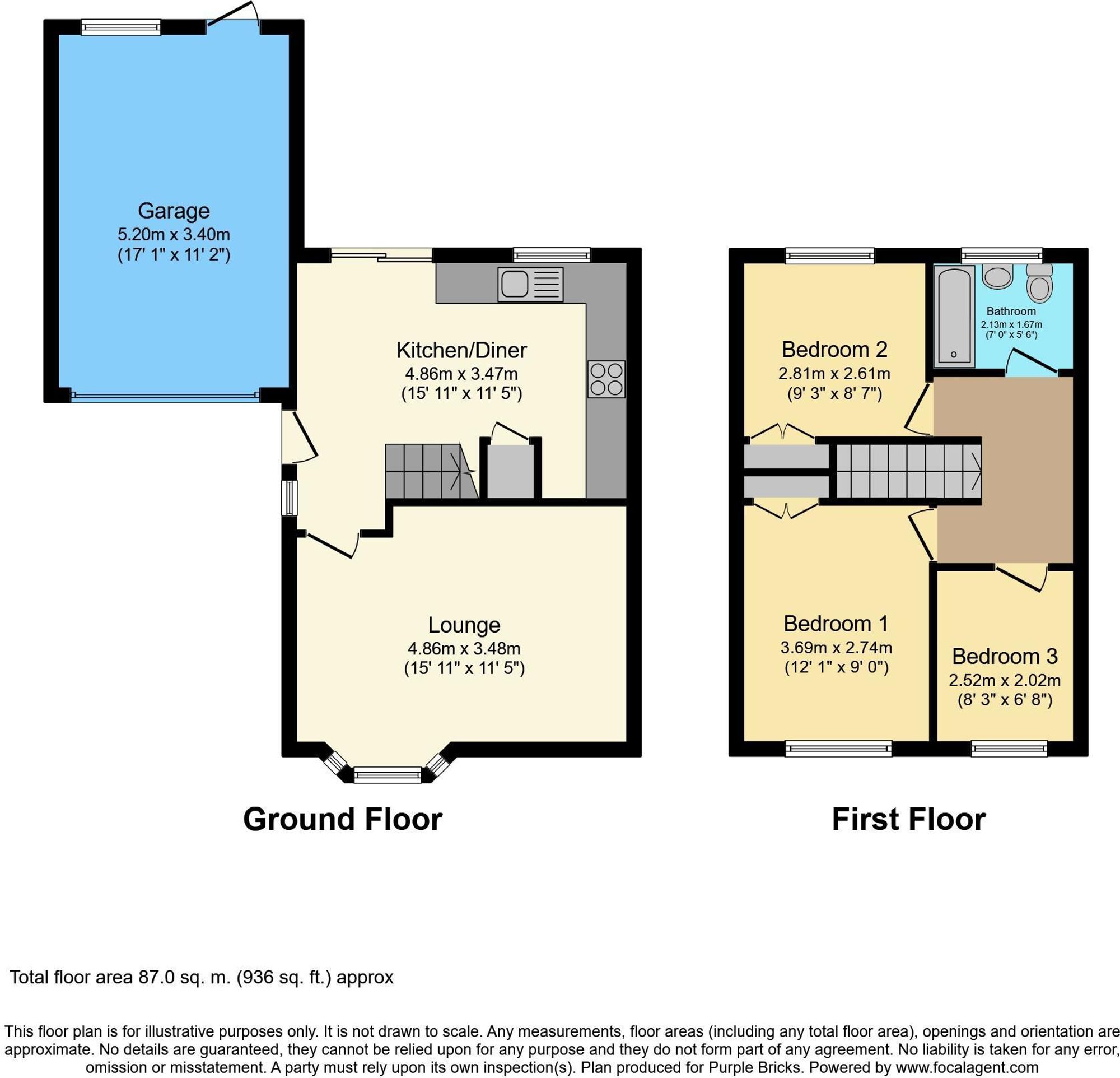 24 Longfield Avenue, Rochester floorplan