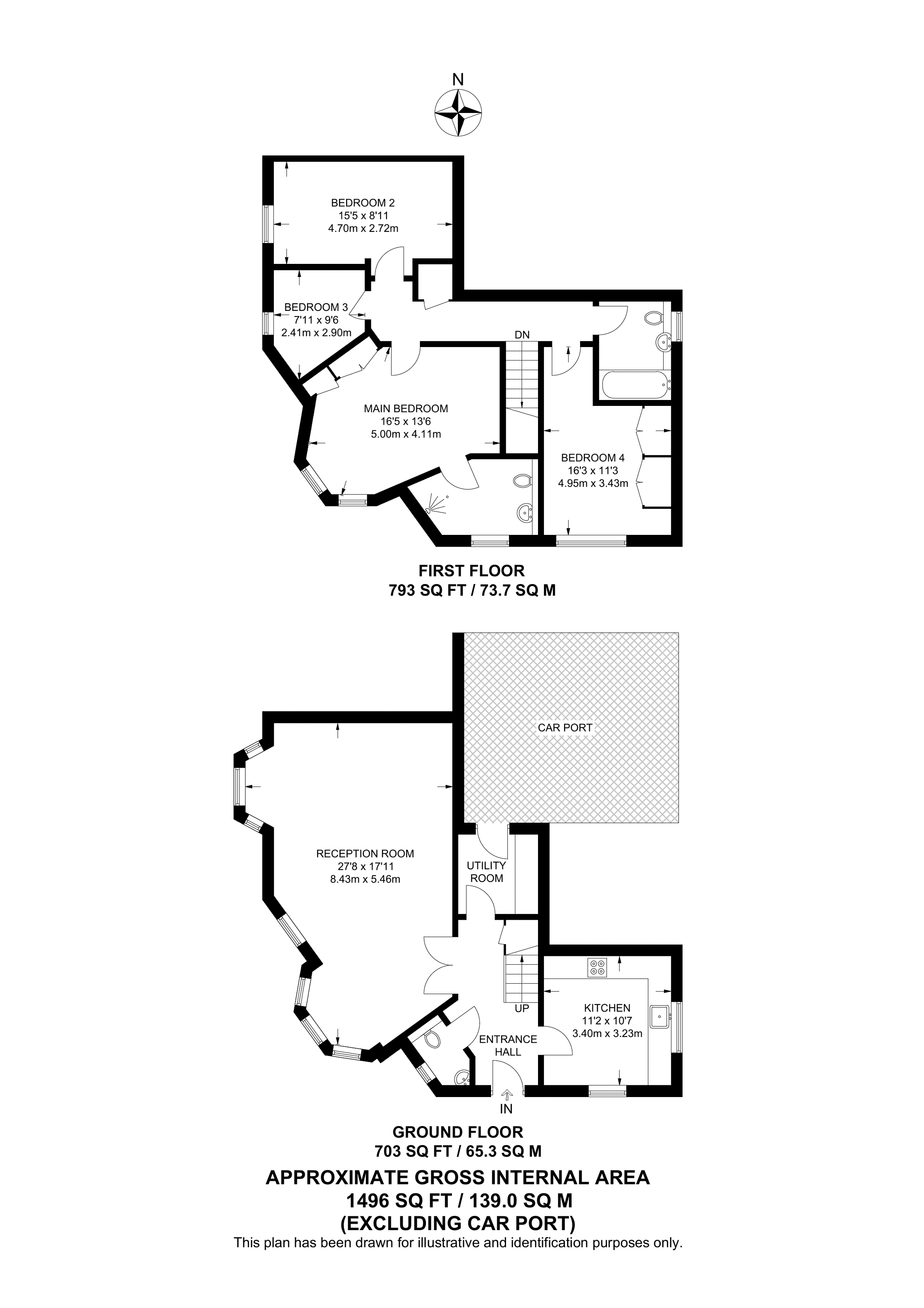 Hook Heath Avenue, Hook Heath floorplan