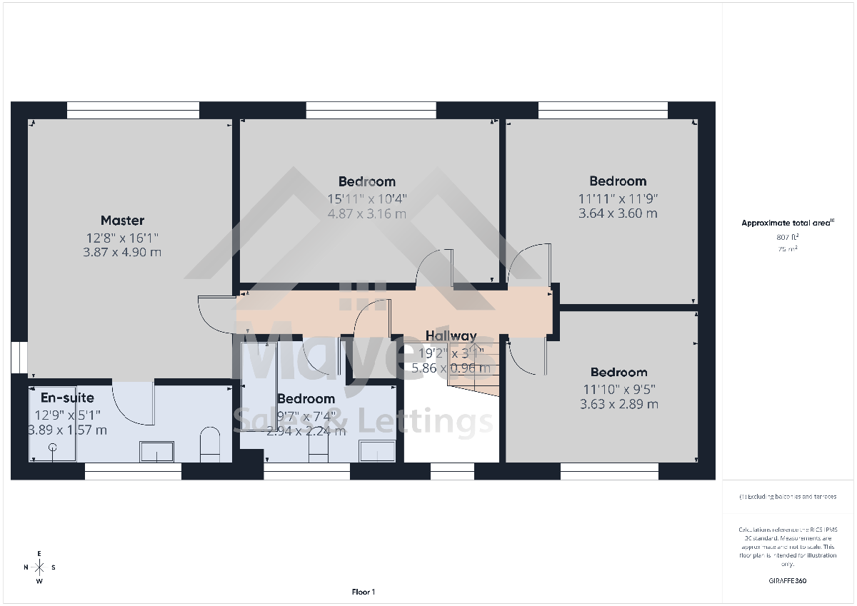 9 Heathfield Park, Blackburn floorplan