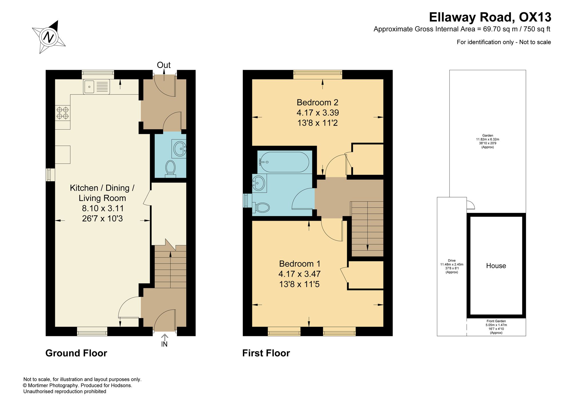 1, Ellaway Road, Steventon, OX13 floorplan