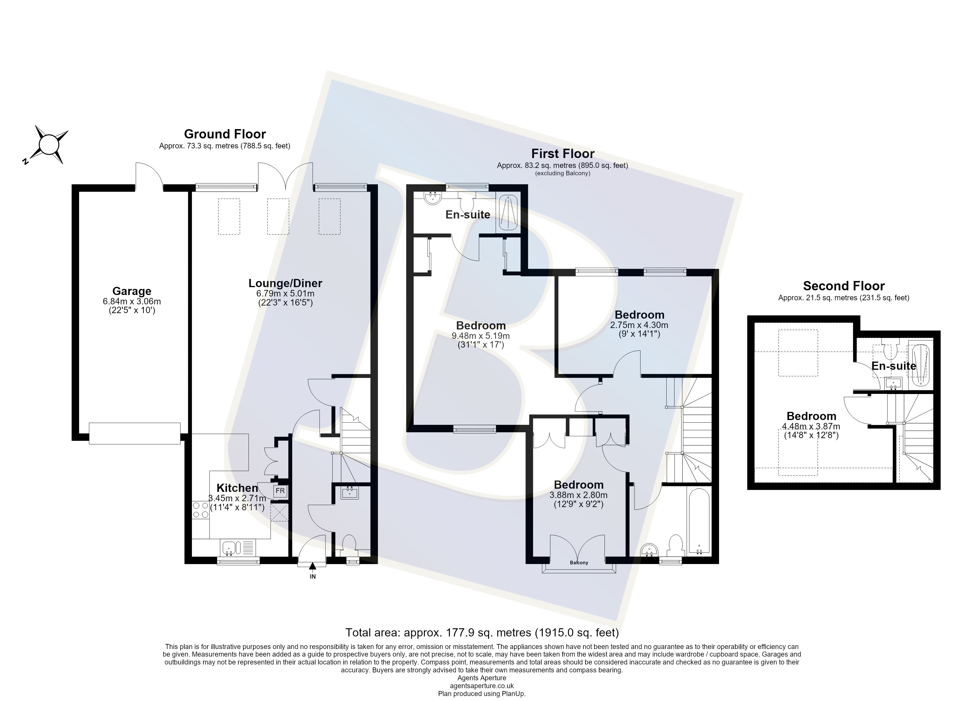 Marlowe Close, Gravesend floorplan