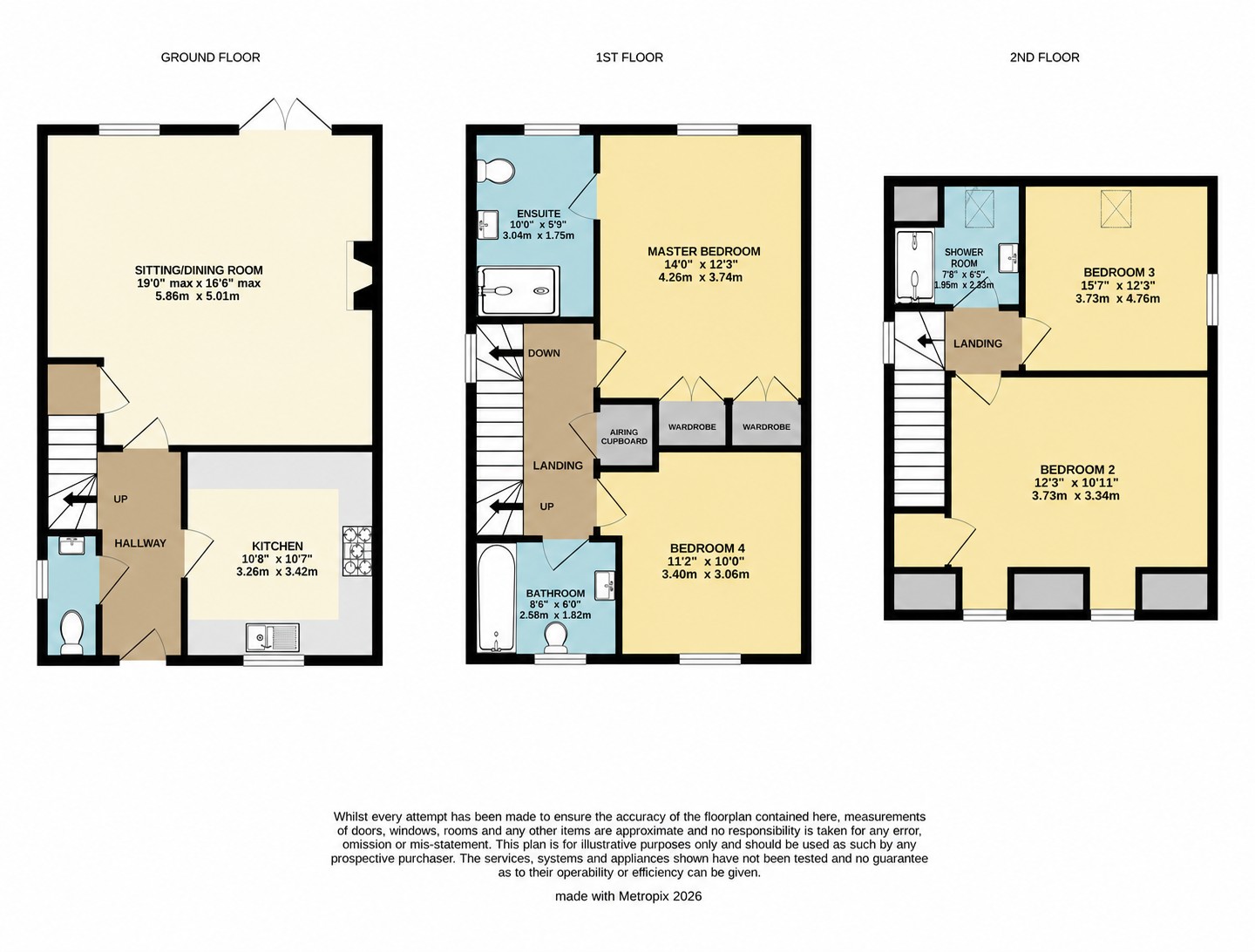 3, Shortlands Drive, Yeovil floorplan