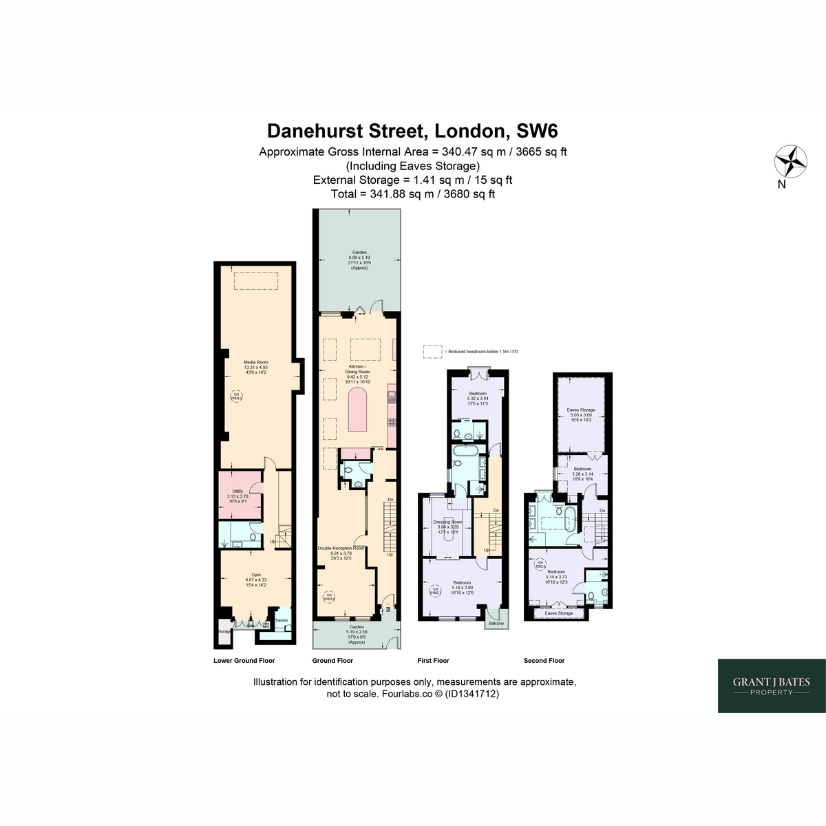 27, Danehurst Street, London floorplan