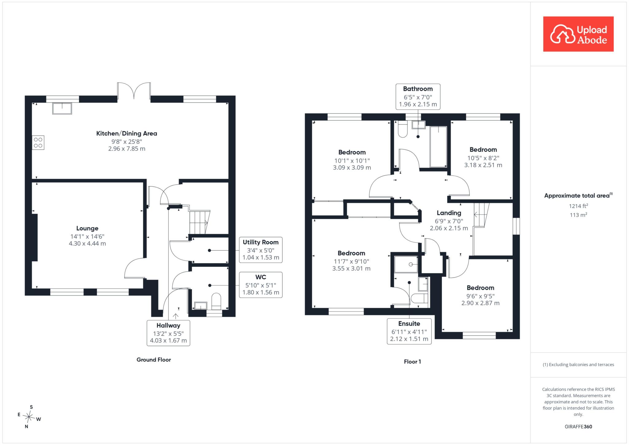 24, Stepford Road, Glasgow floorplan