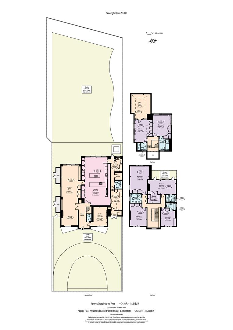 8, Winnington Road, London floorplan