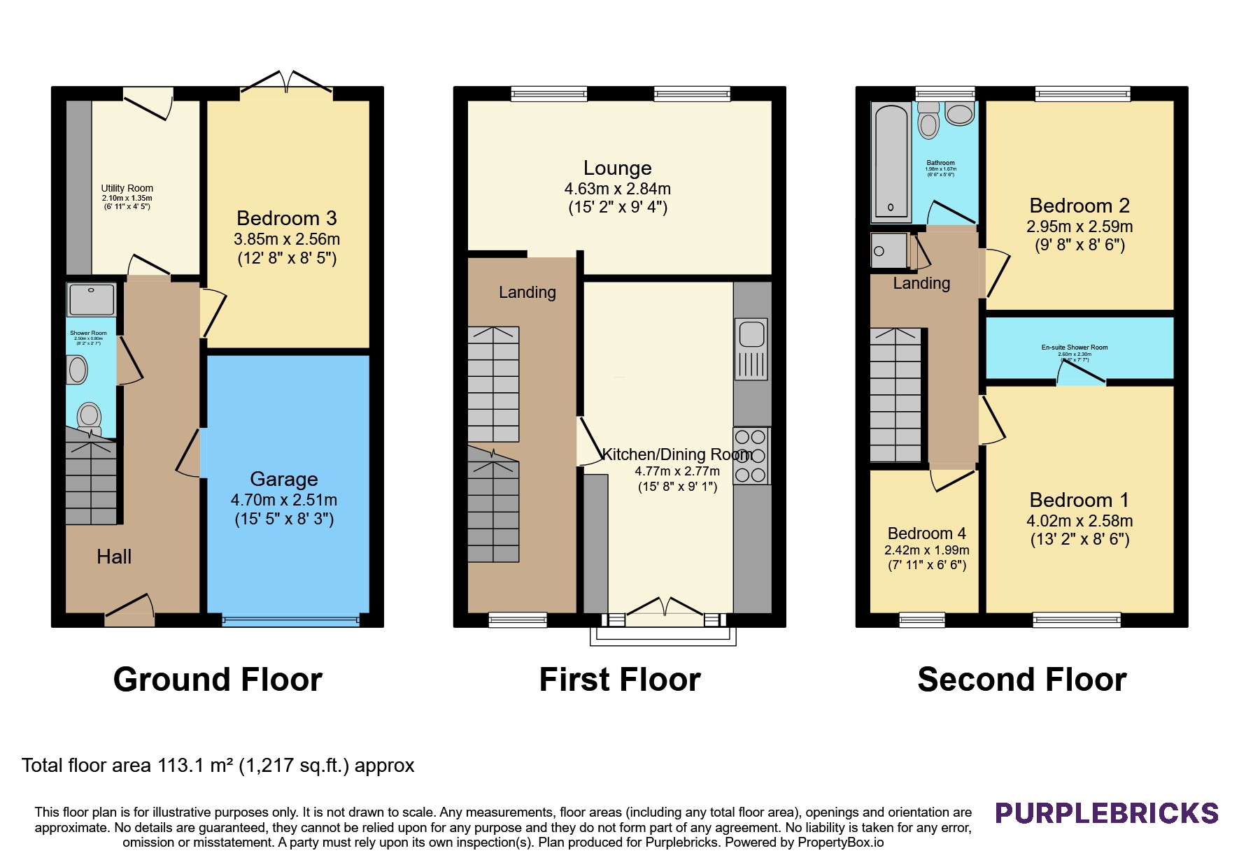 39, Shillingford Road, Bolton floorplan