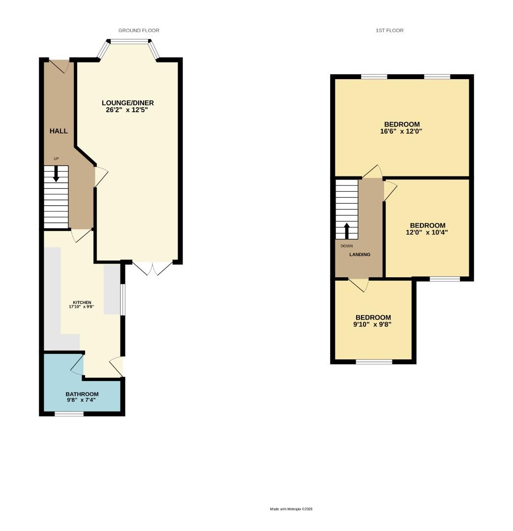 45, Fairleigh Drive, Leigh-On-Sea floorplan