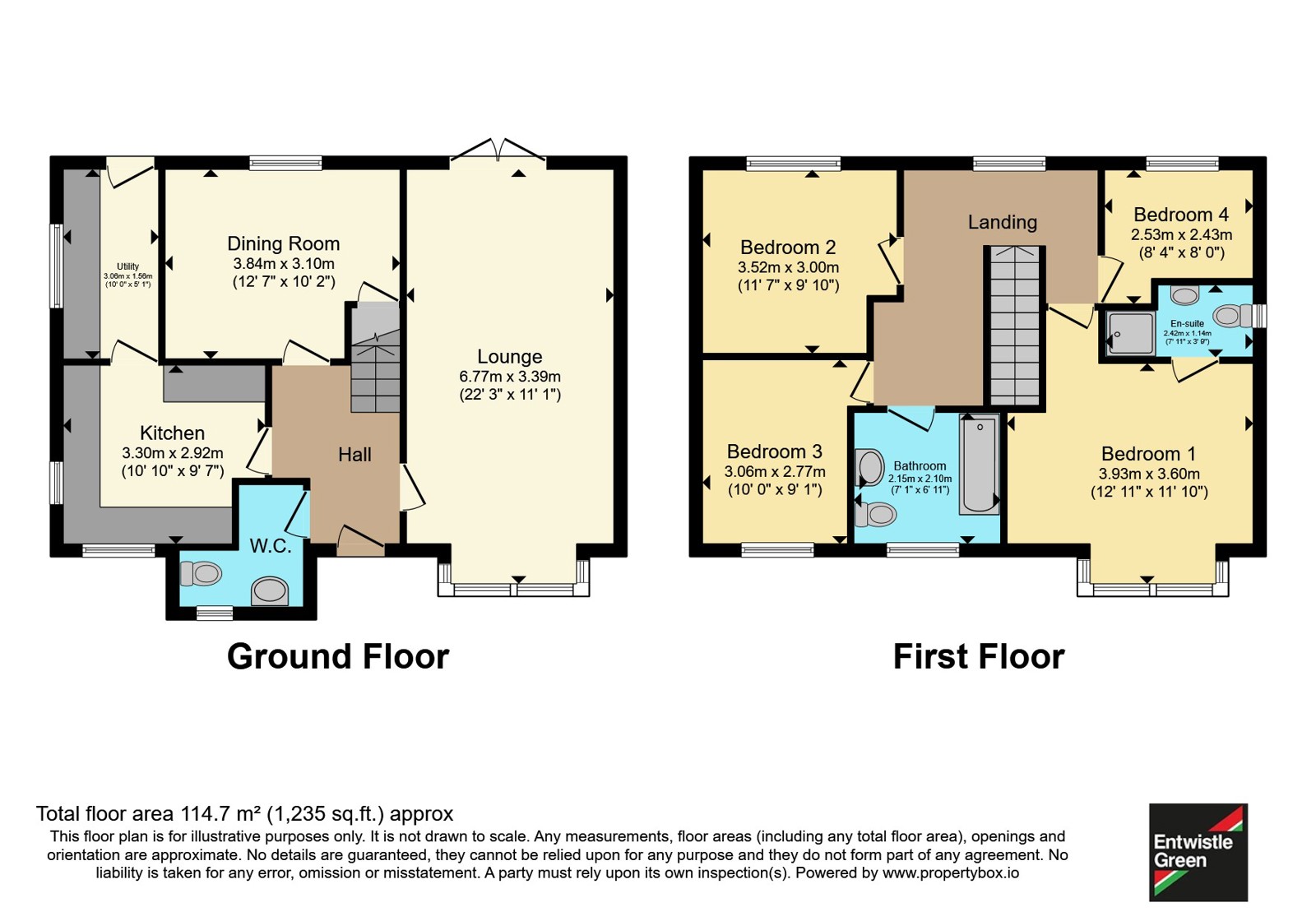 274, Manchester Road, Lancashire floorplan