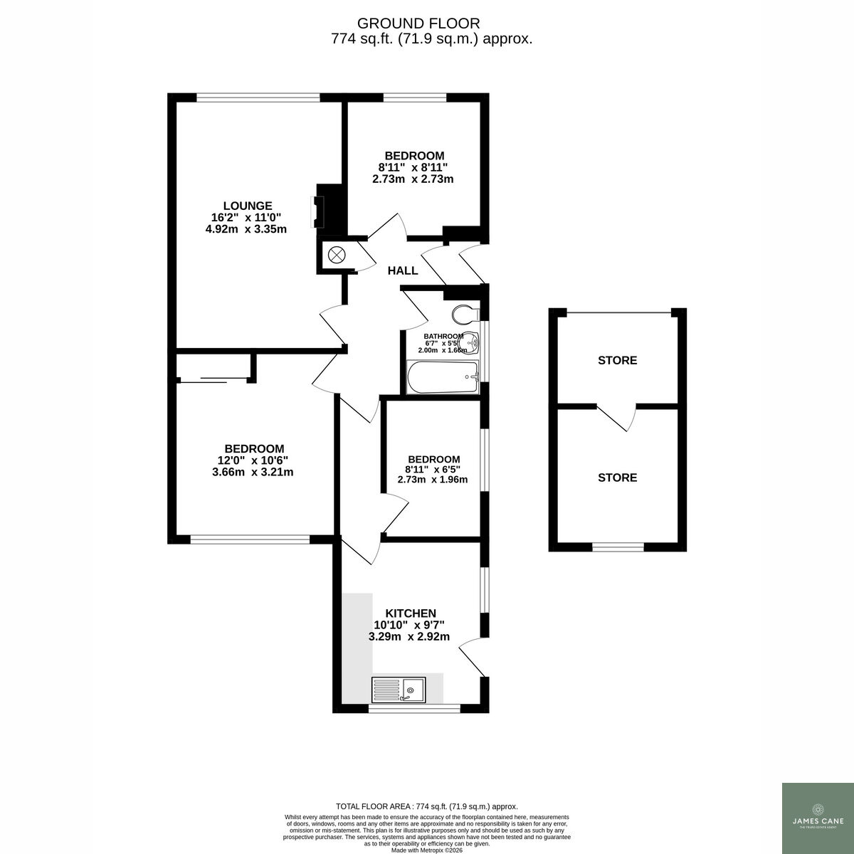 5, Lewman Close, Truro floorplan