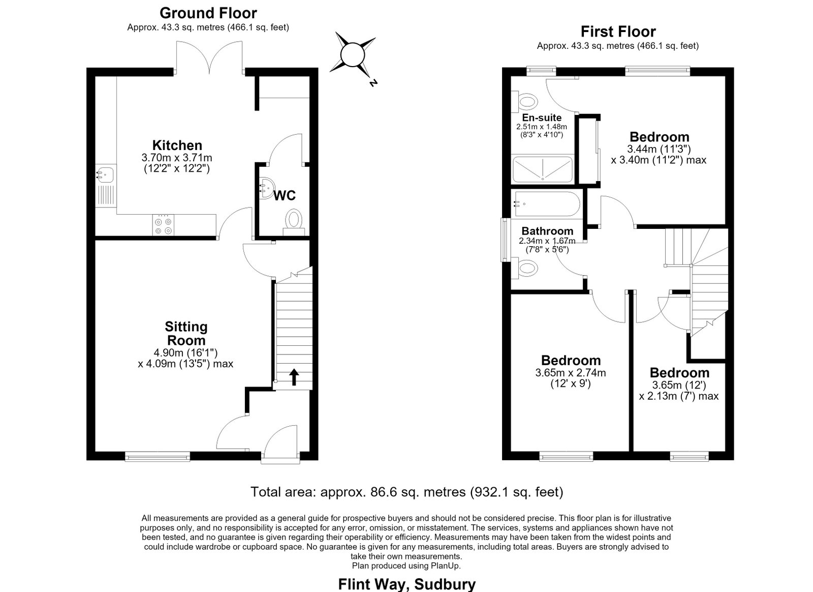 Flint Way, Sudbury floorplan