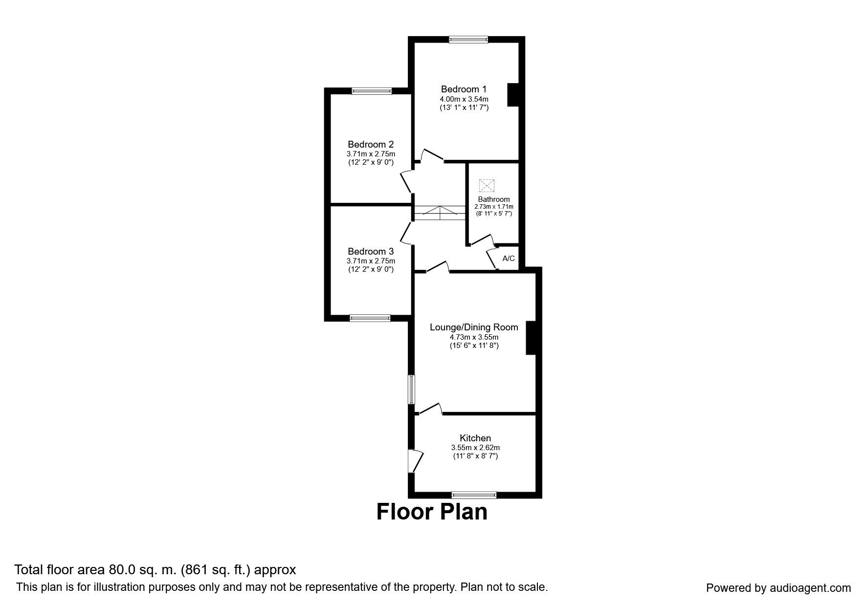 3 Bedrooms Bungalow to rent in Eastling Road, Ospringe, Faversham ME13