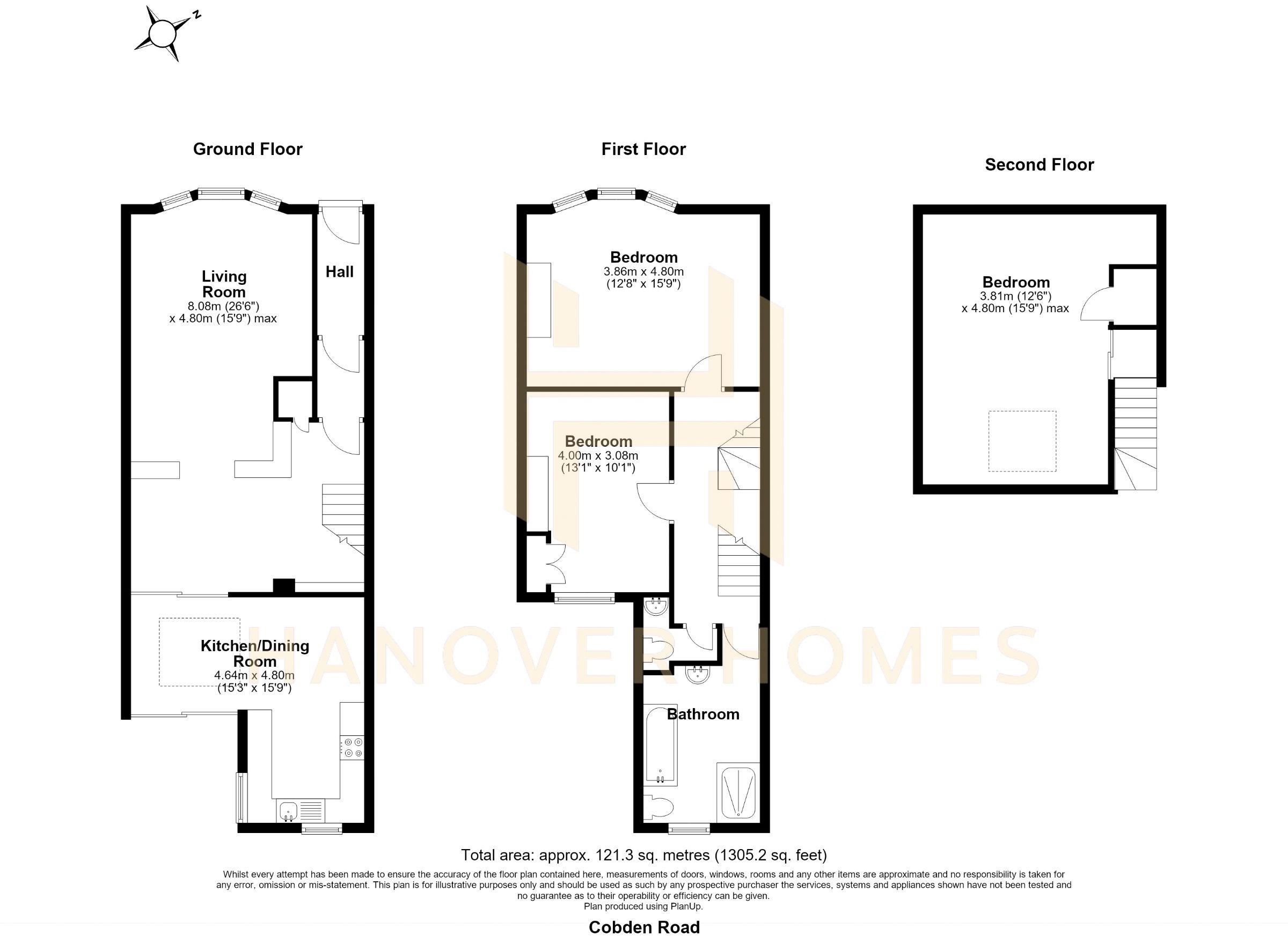 42 Cobden Road, Brighton floorplan