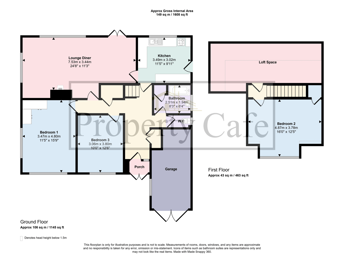 3, Berwick Close, Bexhill-on-Sea floorplan