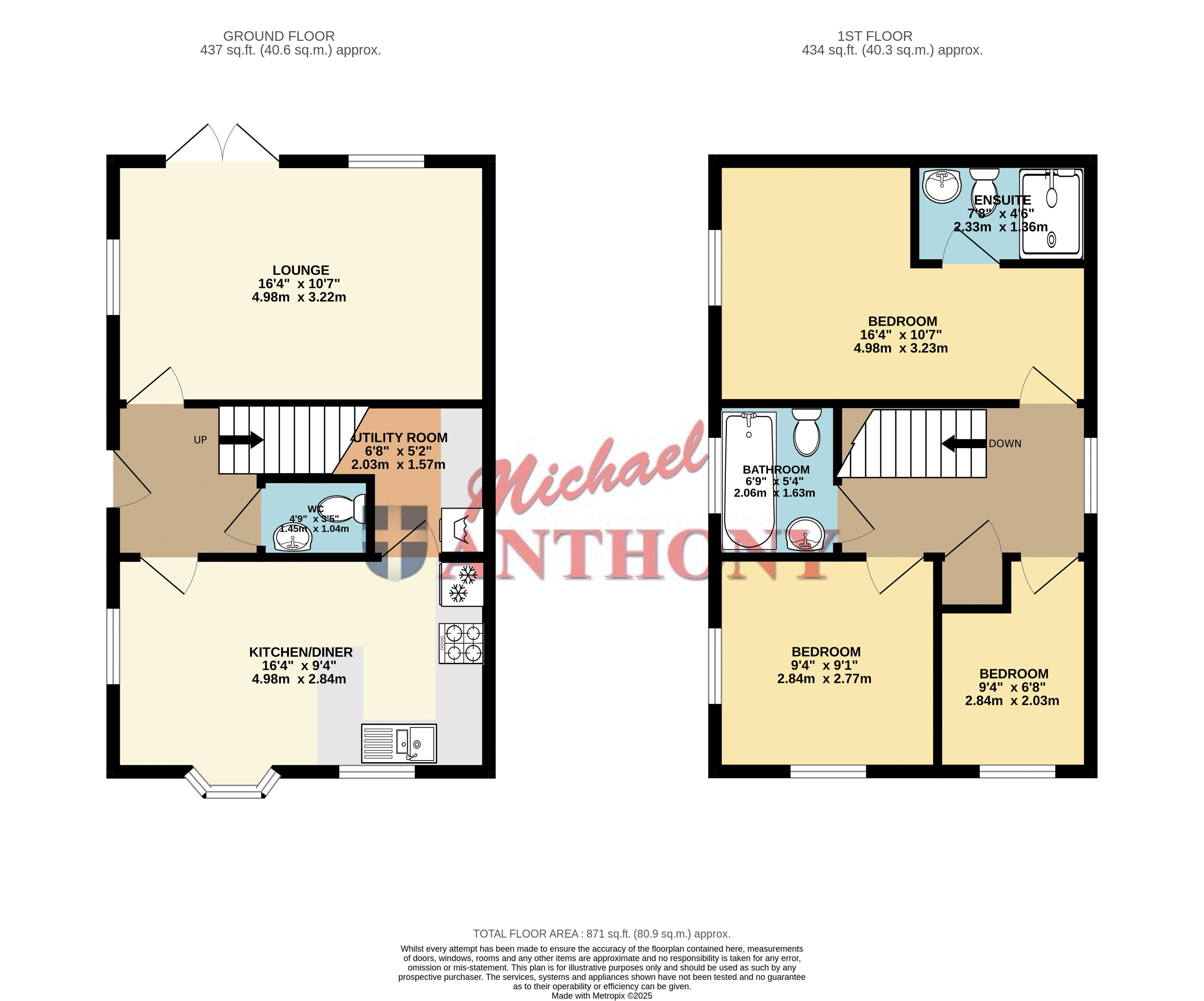 1, Bunkers Crescent, Milton Keynes floorplan