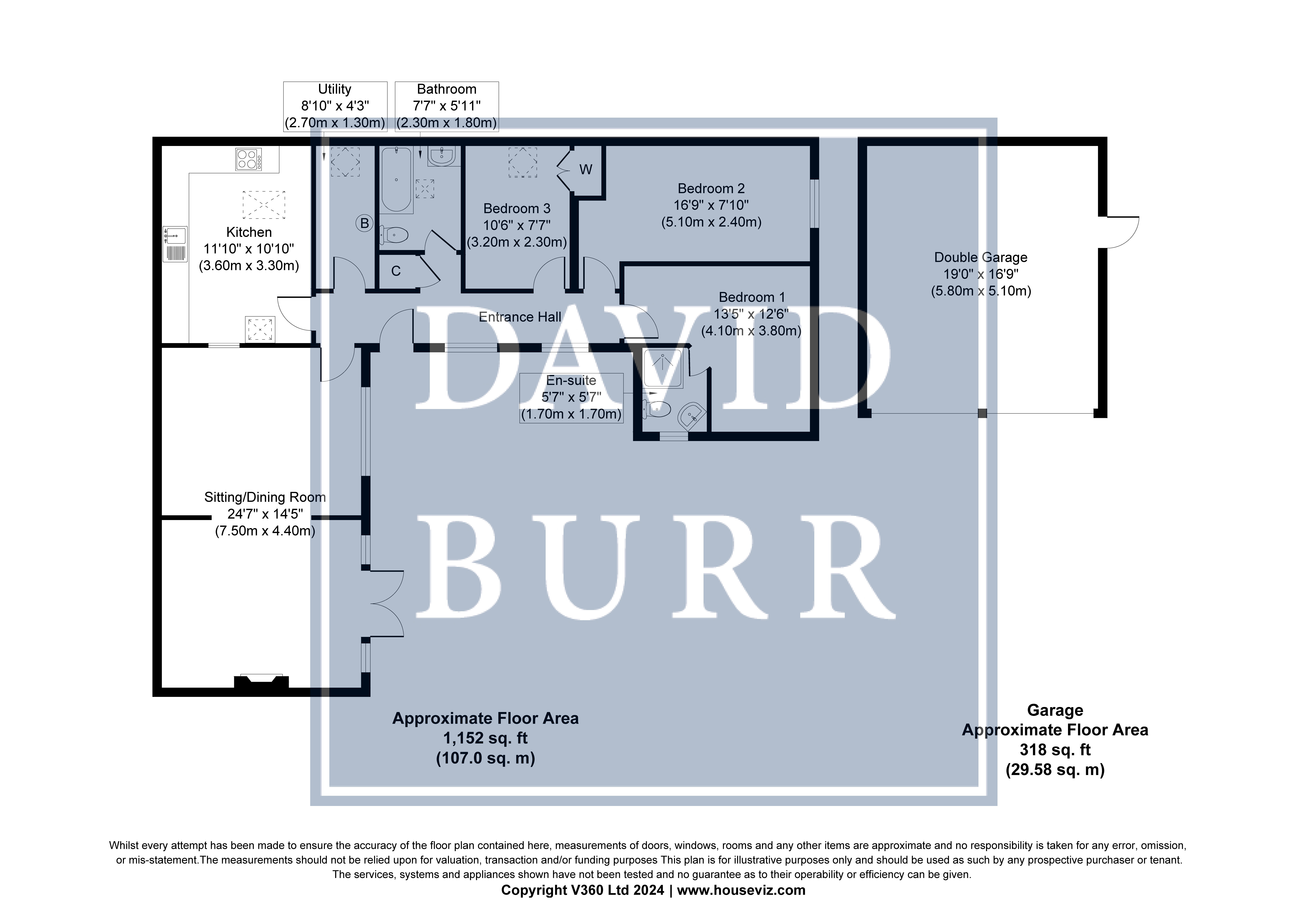 The Old Stables, Sheepcot Road, Halstead floorplan