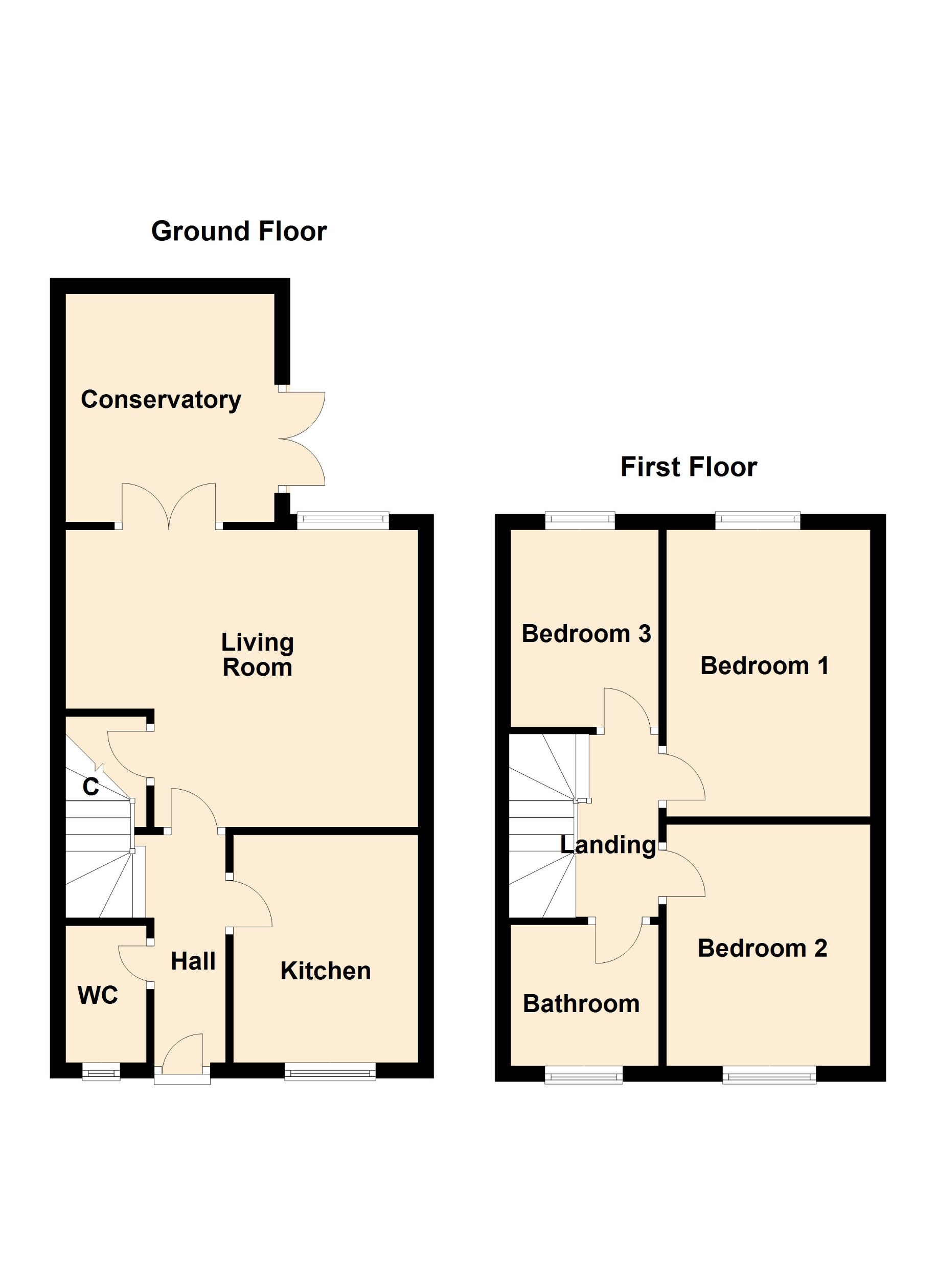 Ford Close, Molescroft, Beverley HU17, 3 bedroom terraced house for
