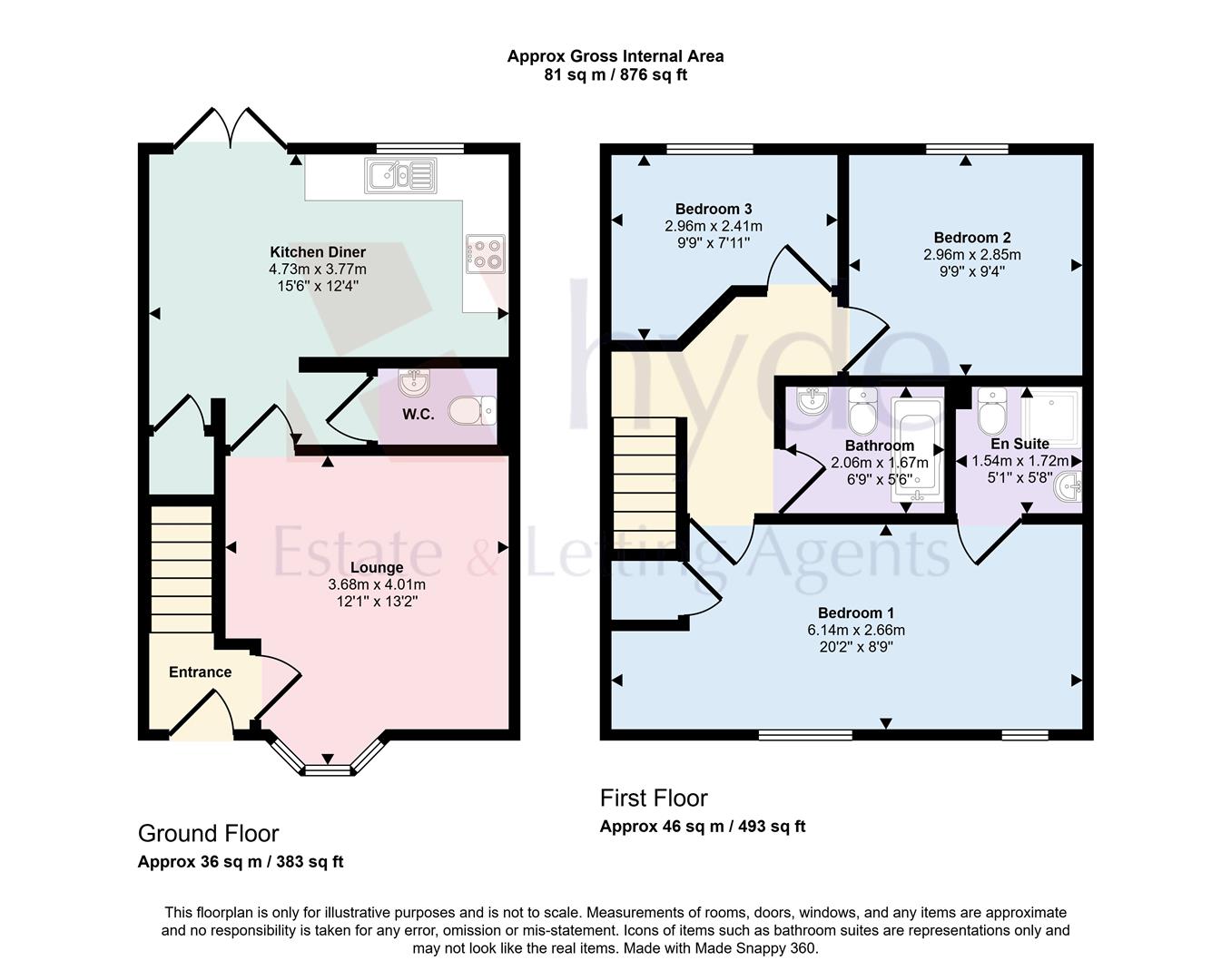 184, Bewsey Road, Warrington floorplan