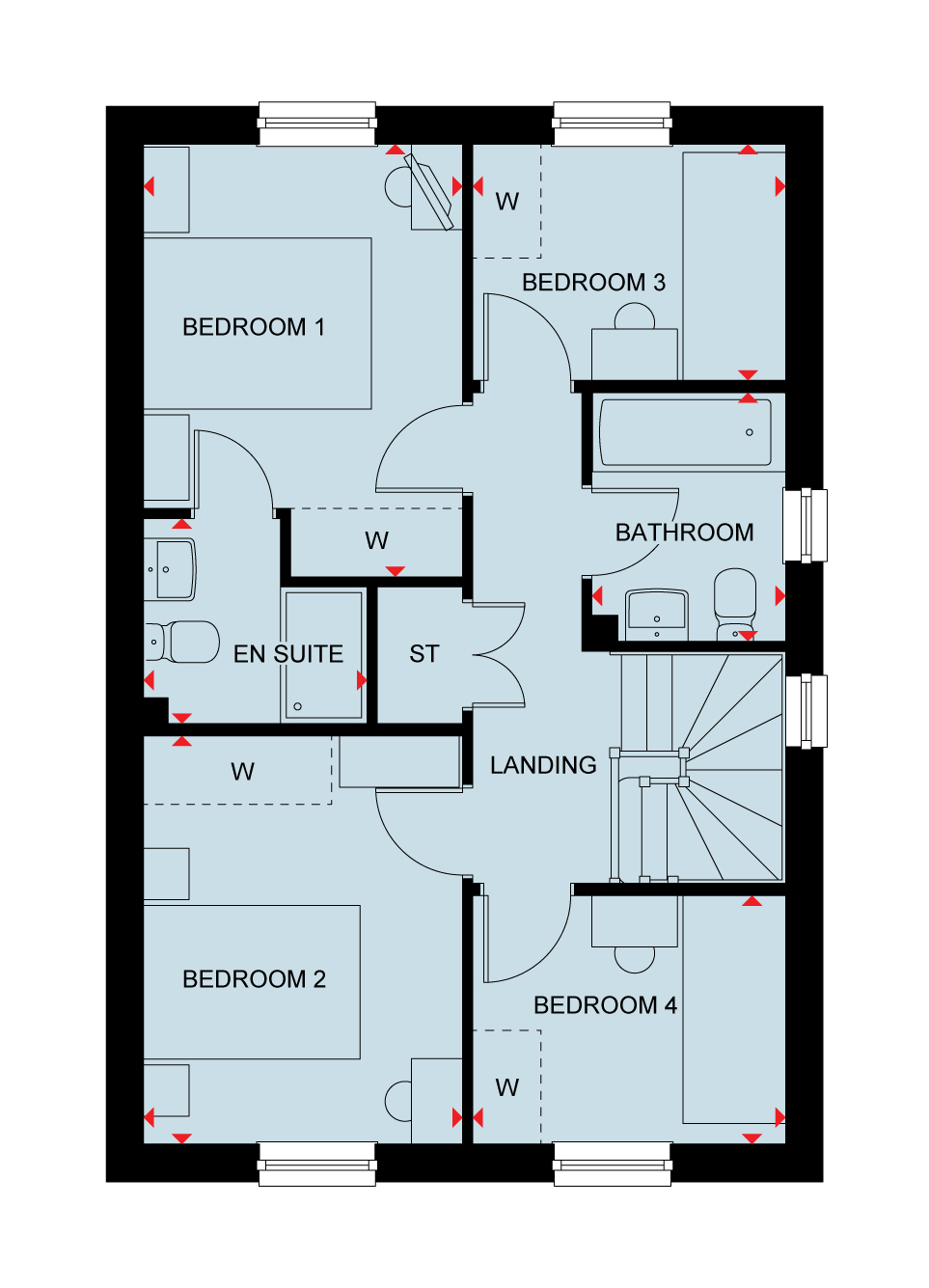 Trenchard Circle, Upper Heyford floorplan