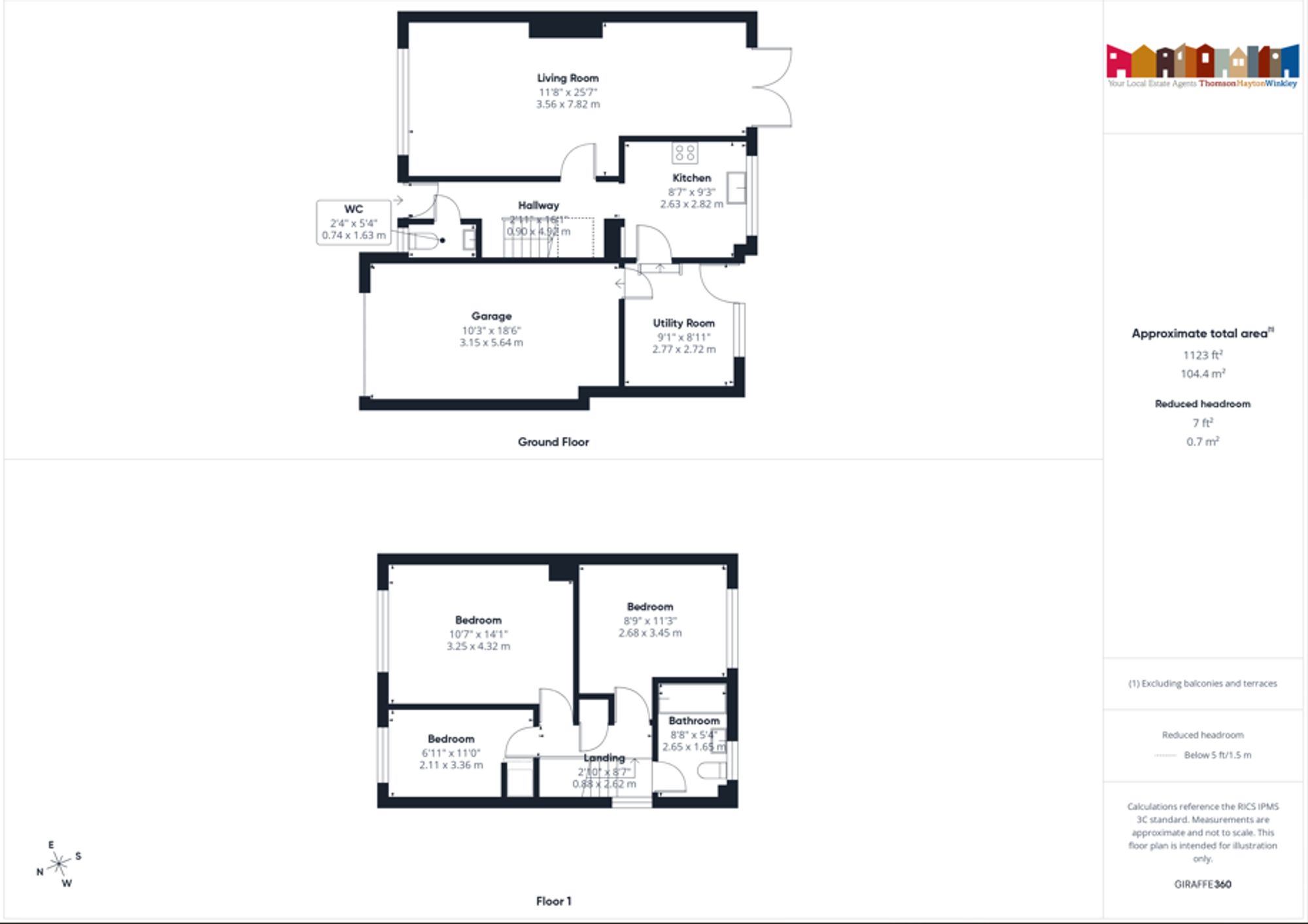 61 Scafell Drive, Kendal floorplan