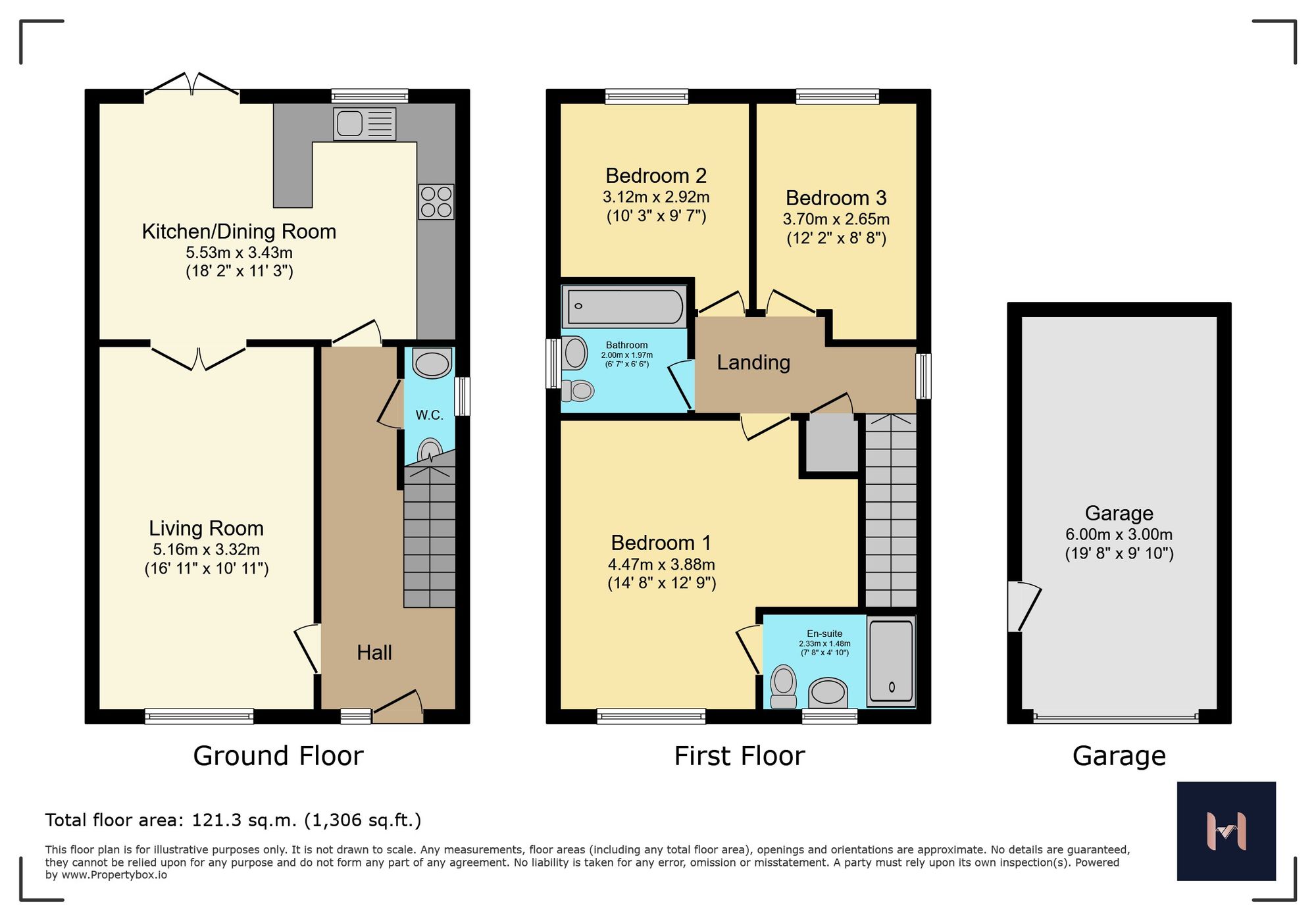4 Sigrist Road, Leicester floorplan