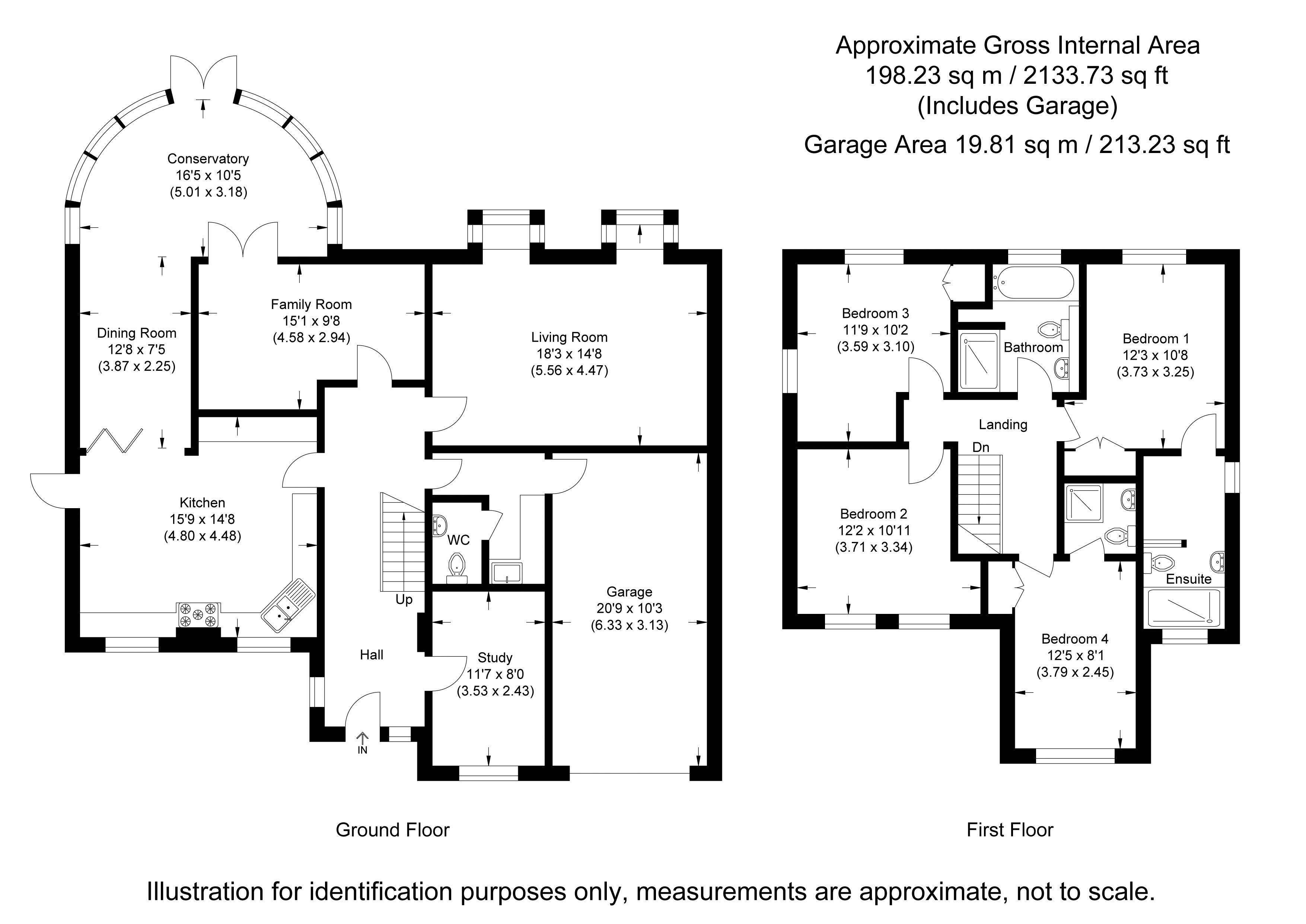 1, Minchin Green, Bracknell floorplan