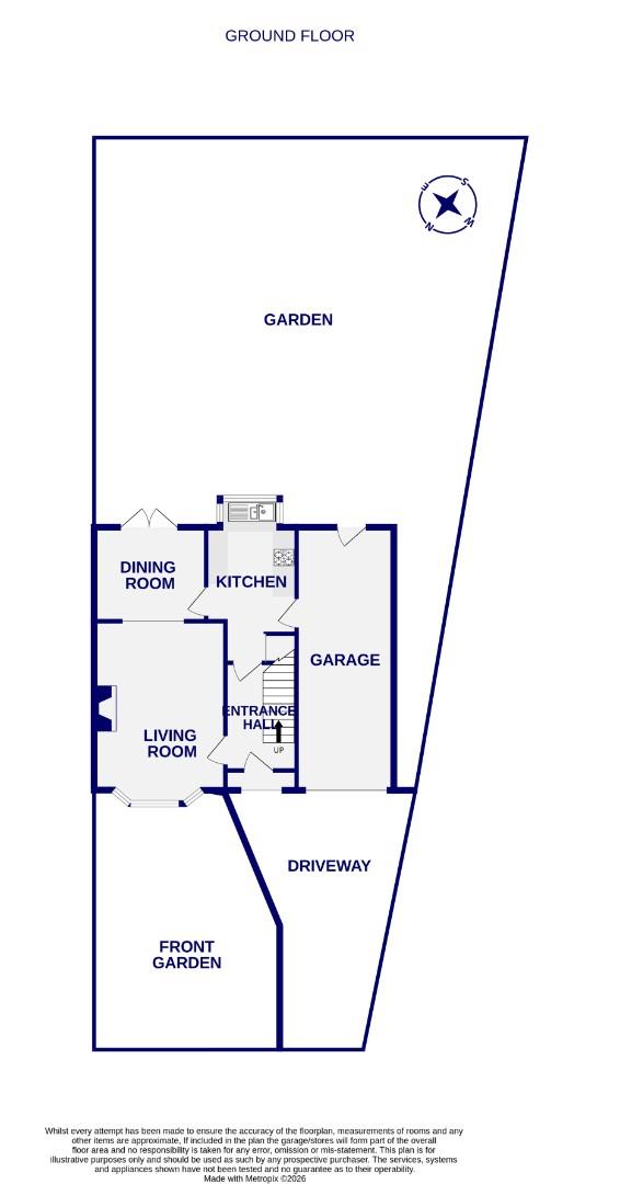 11, Belmont Close, York floorplan