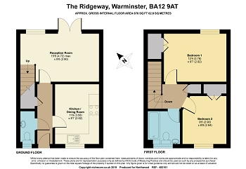 2 Bedrooms Terraced house for sale in Ridgeway Court, The Ridgeway, Warminster BA12