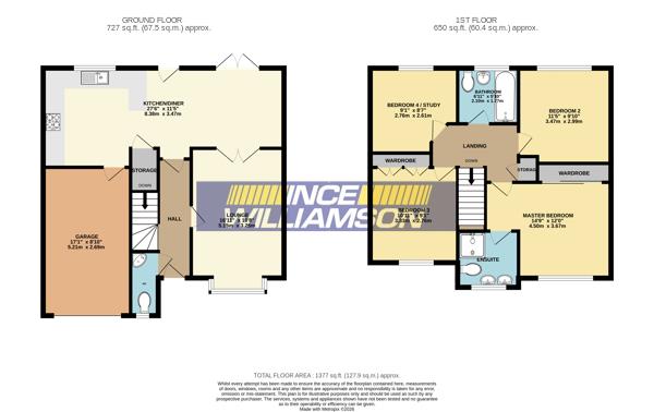 3, Blossom Grove, Chorley floorplan