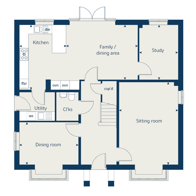 42, Brox Road, Ottershaw floorplan
