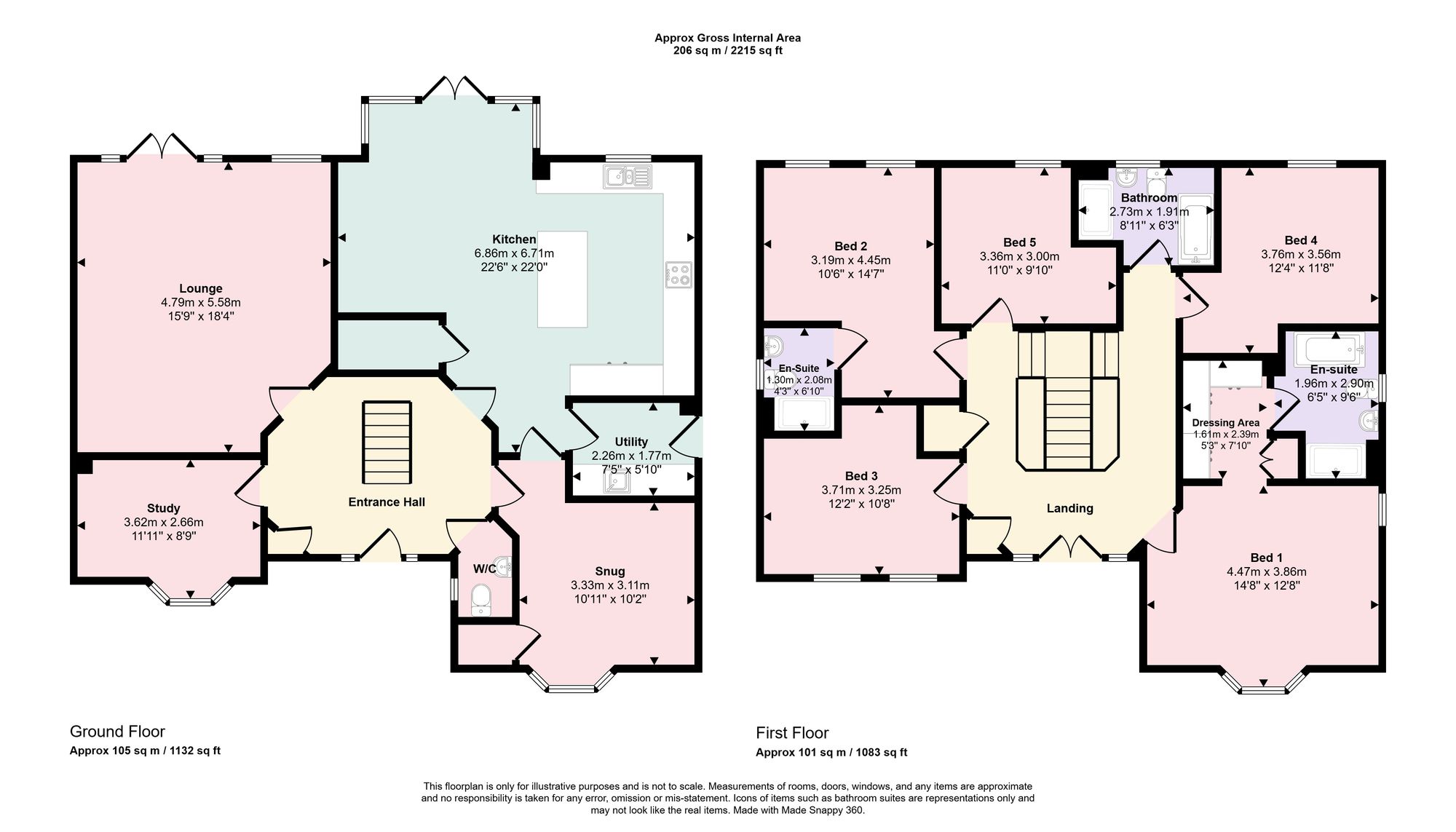 22 Hamble Rise, Southampton floorplan