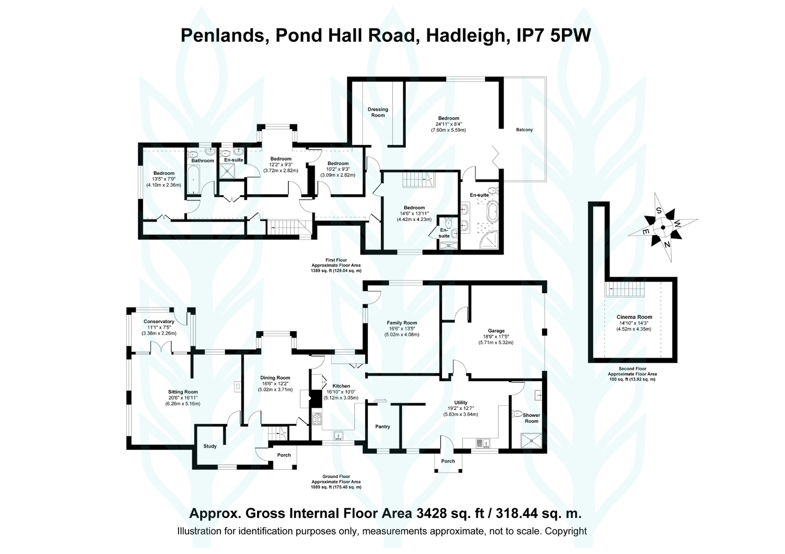 Penlands House, Pond Hall Road, Ipswich floorplan