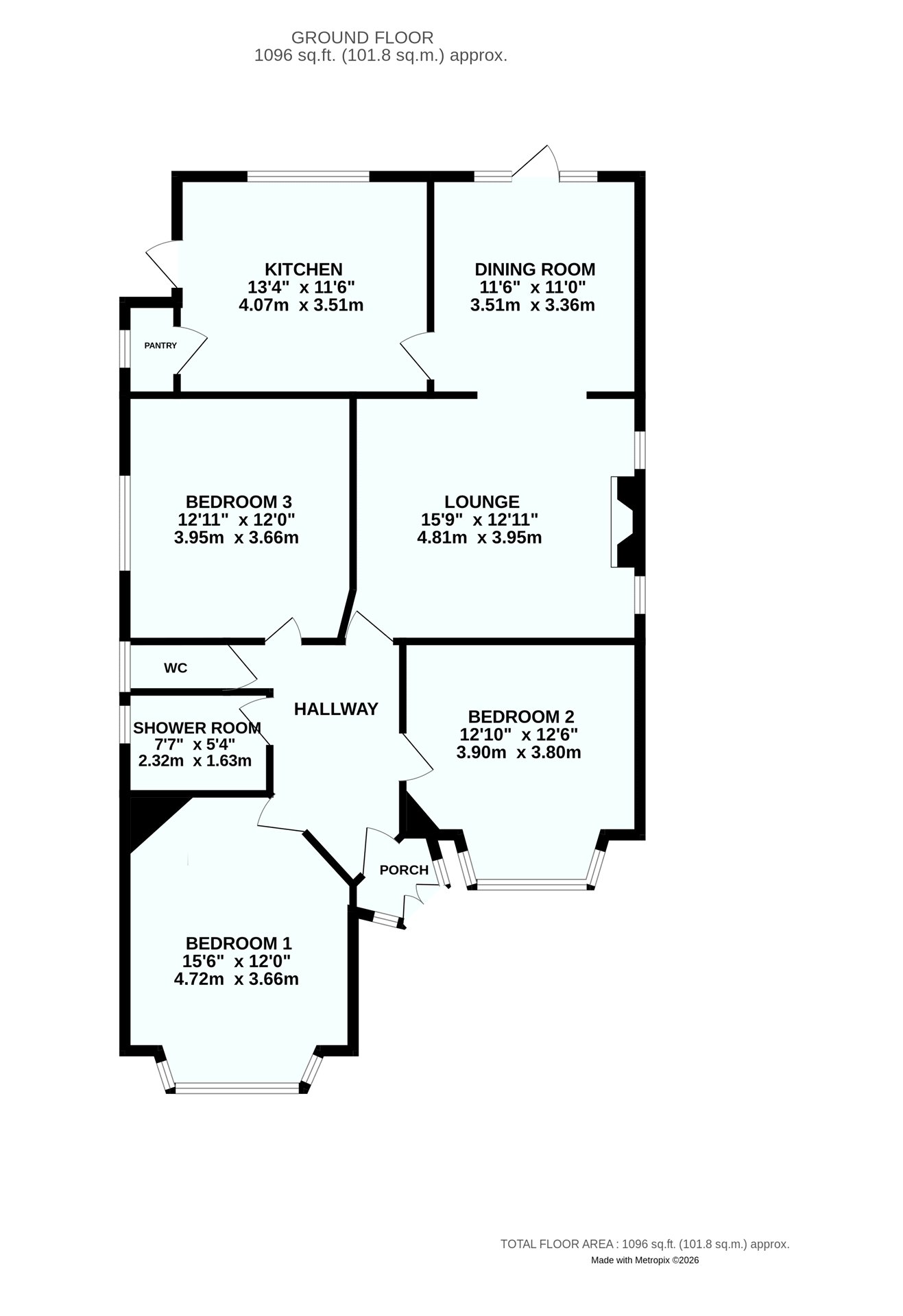 Kirkdale Gardens, Devon floorplan