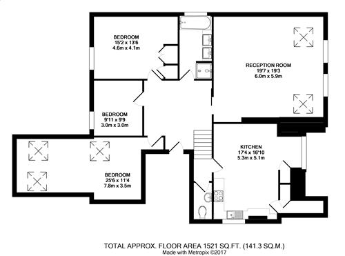 3 Bedrooms Flat to rent in Spring Grove Road, Richmond TW10