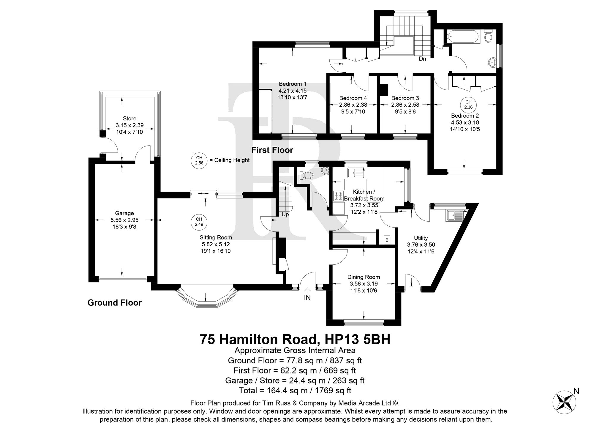 75 Hamilton Road, High Wycombe floorplan