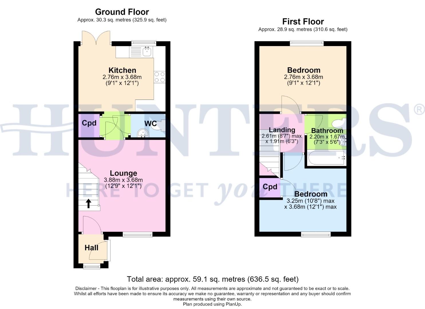 22, Fusilier Close, Manchester floorplan