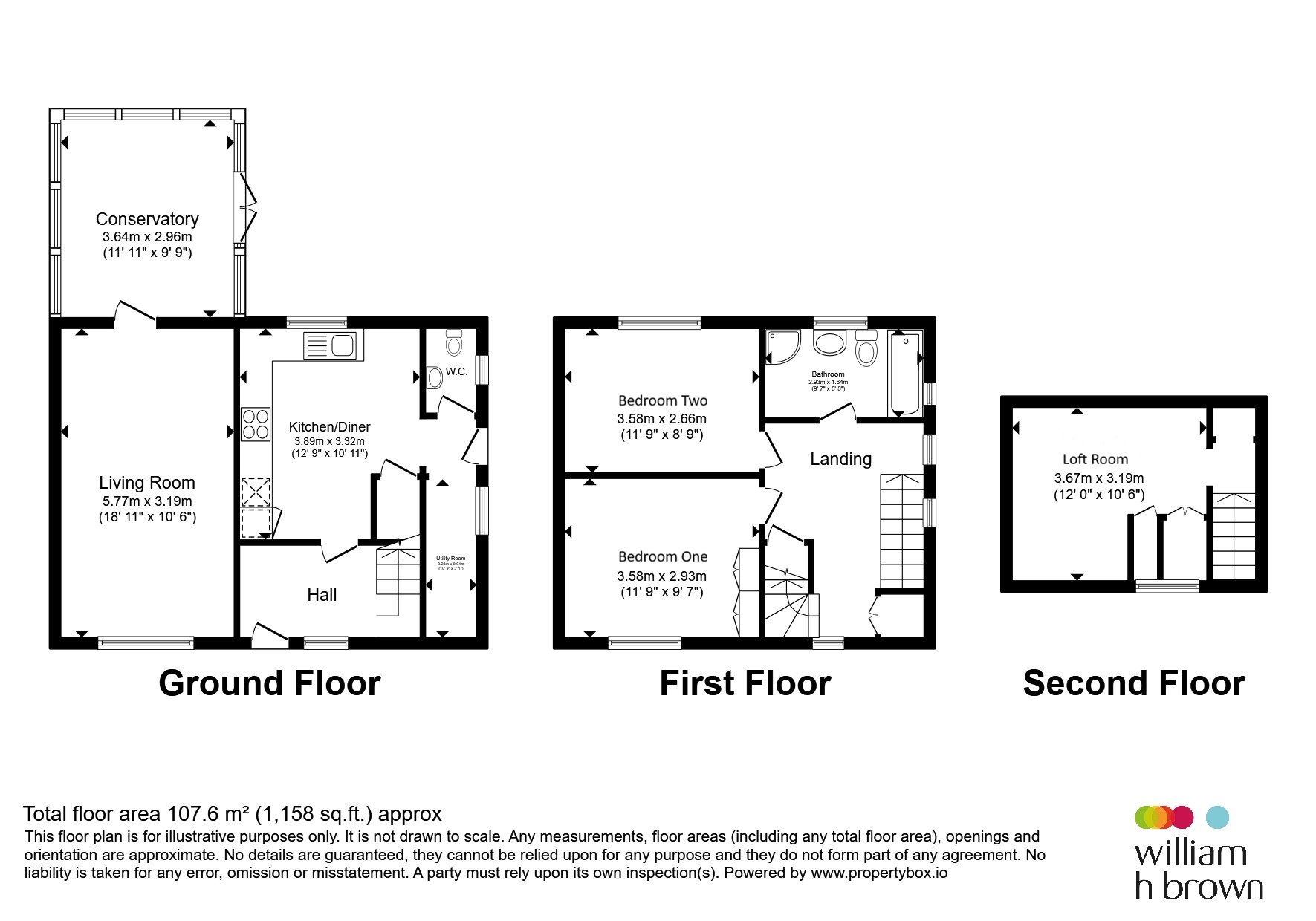 6, Luttrell Gardens, Leeds floorplan