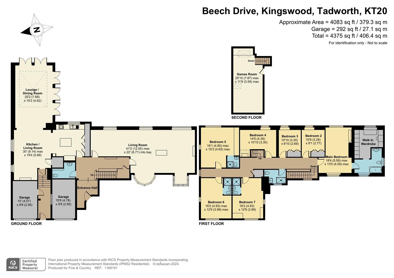 Beech Drive, Kingswood, Surrey floorplan