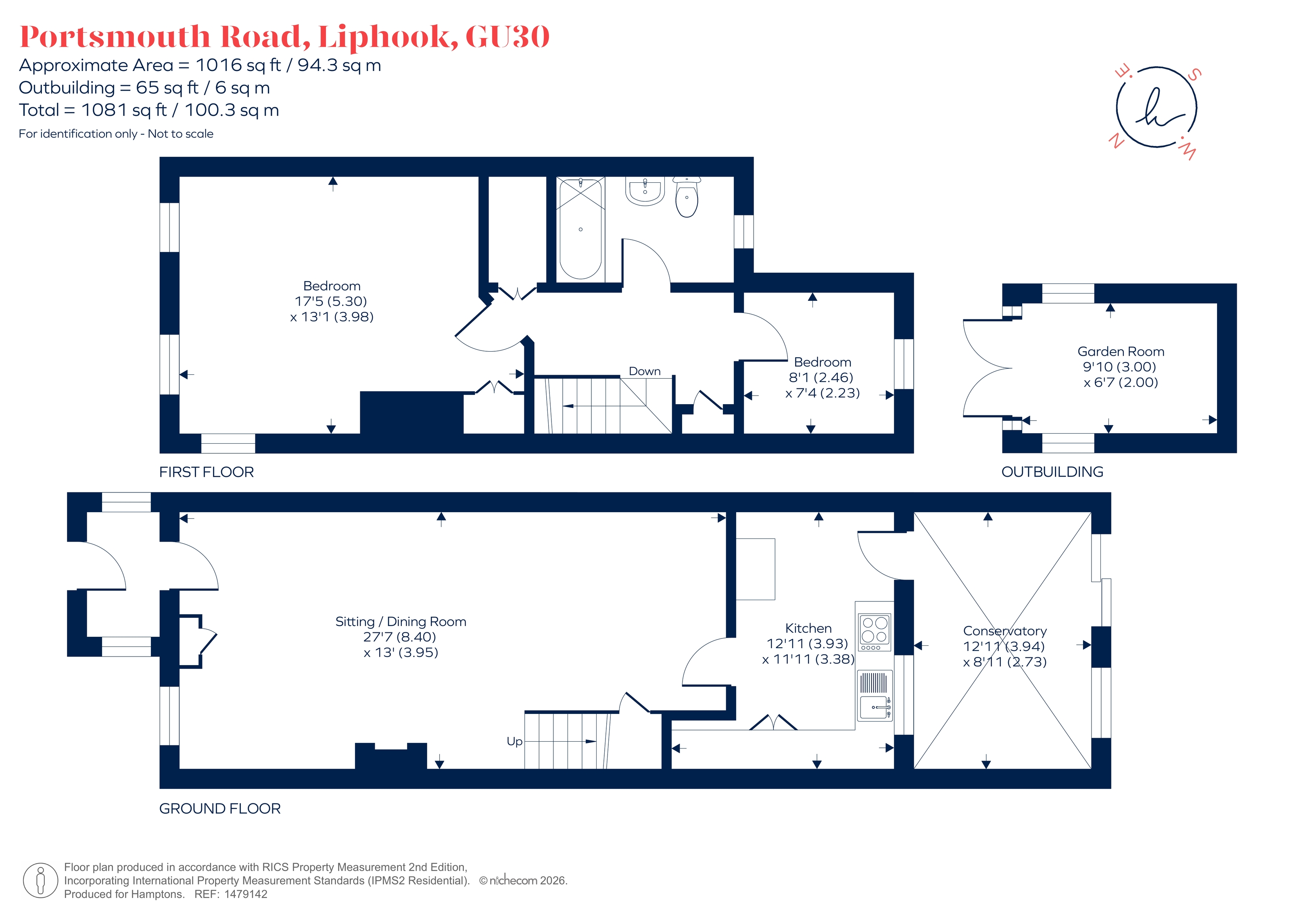61, Portsmouth Road, Liphook floorplan