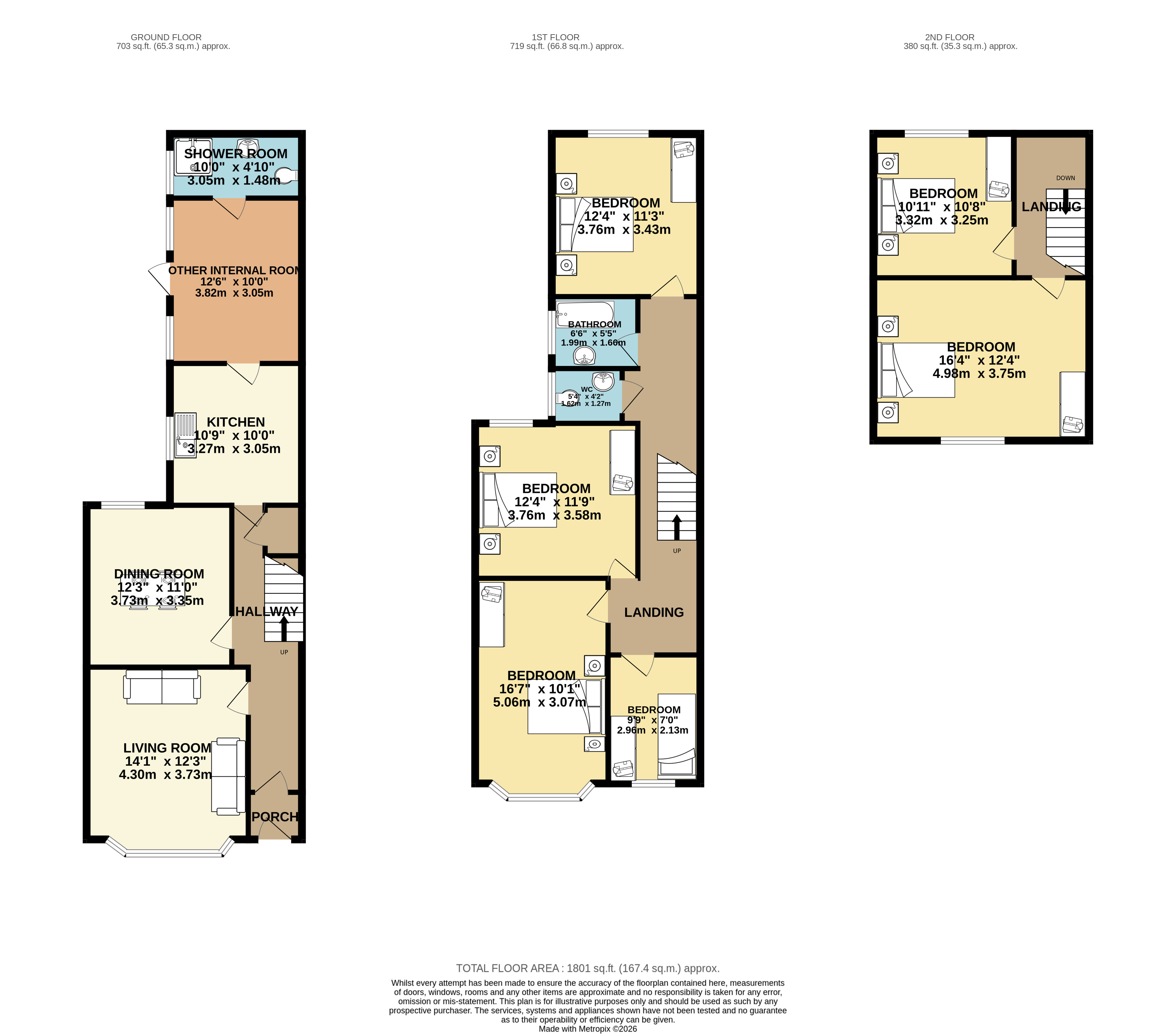 42, Tennyson Avenue, East Riding of Yorkshire floorplan