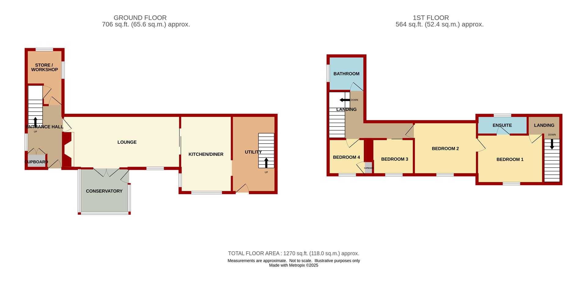 Pear Tree Cottage, Upper Road, Lydney floorplan