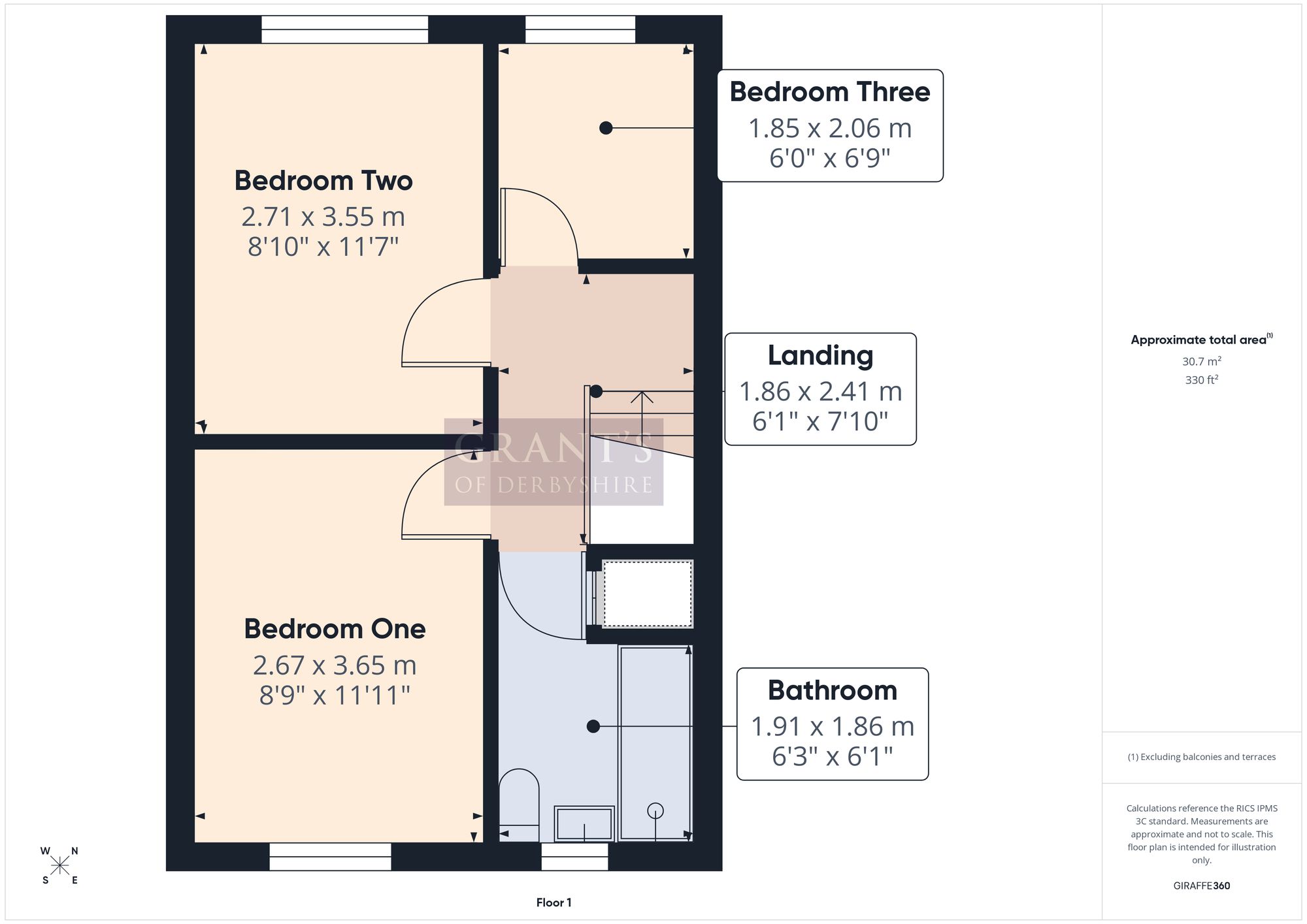 28 Derby Road, Matlock floorplan