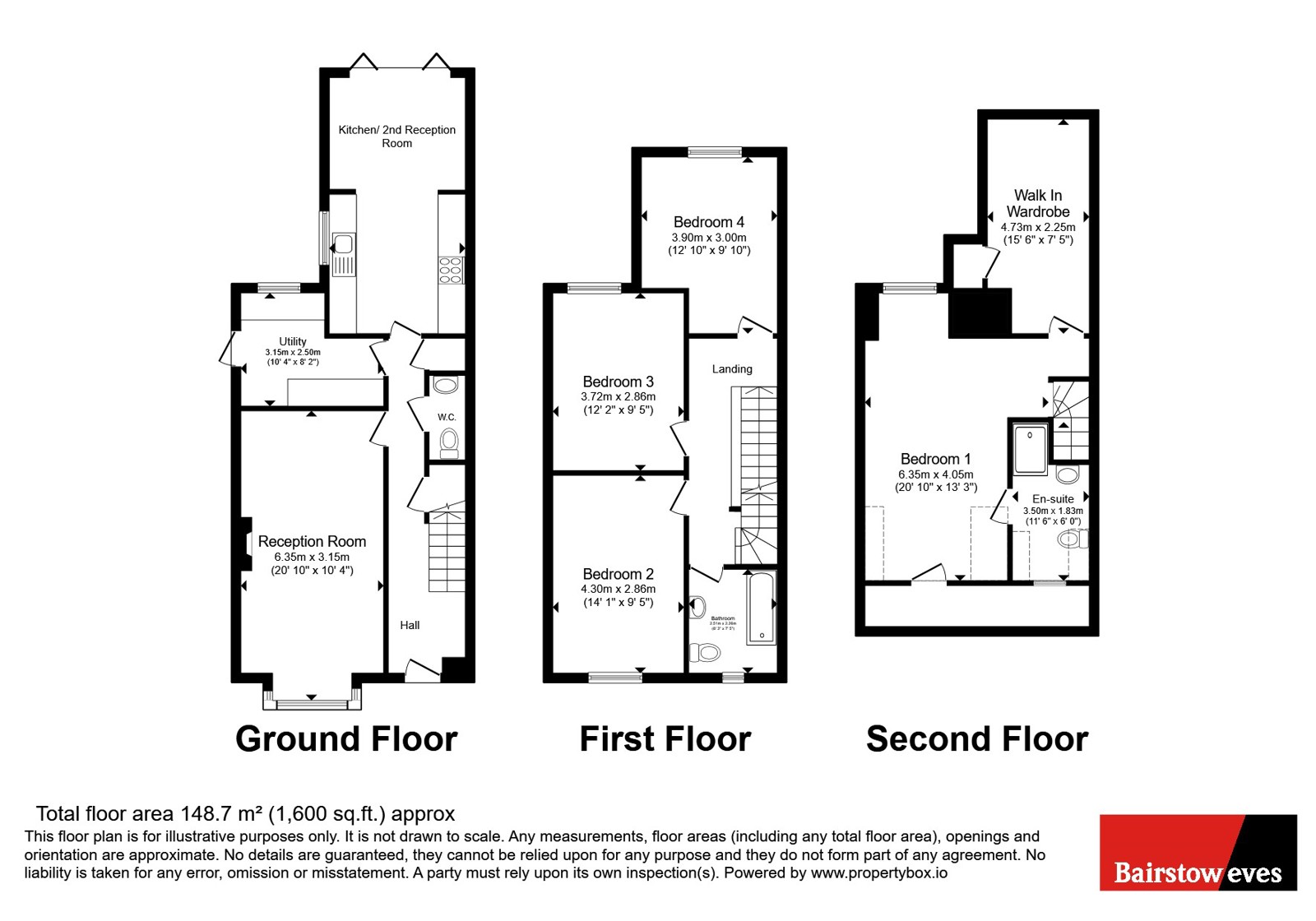 34, The Limes Avenue, London floorplan
