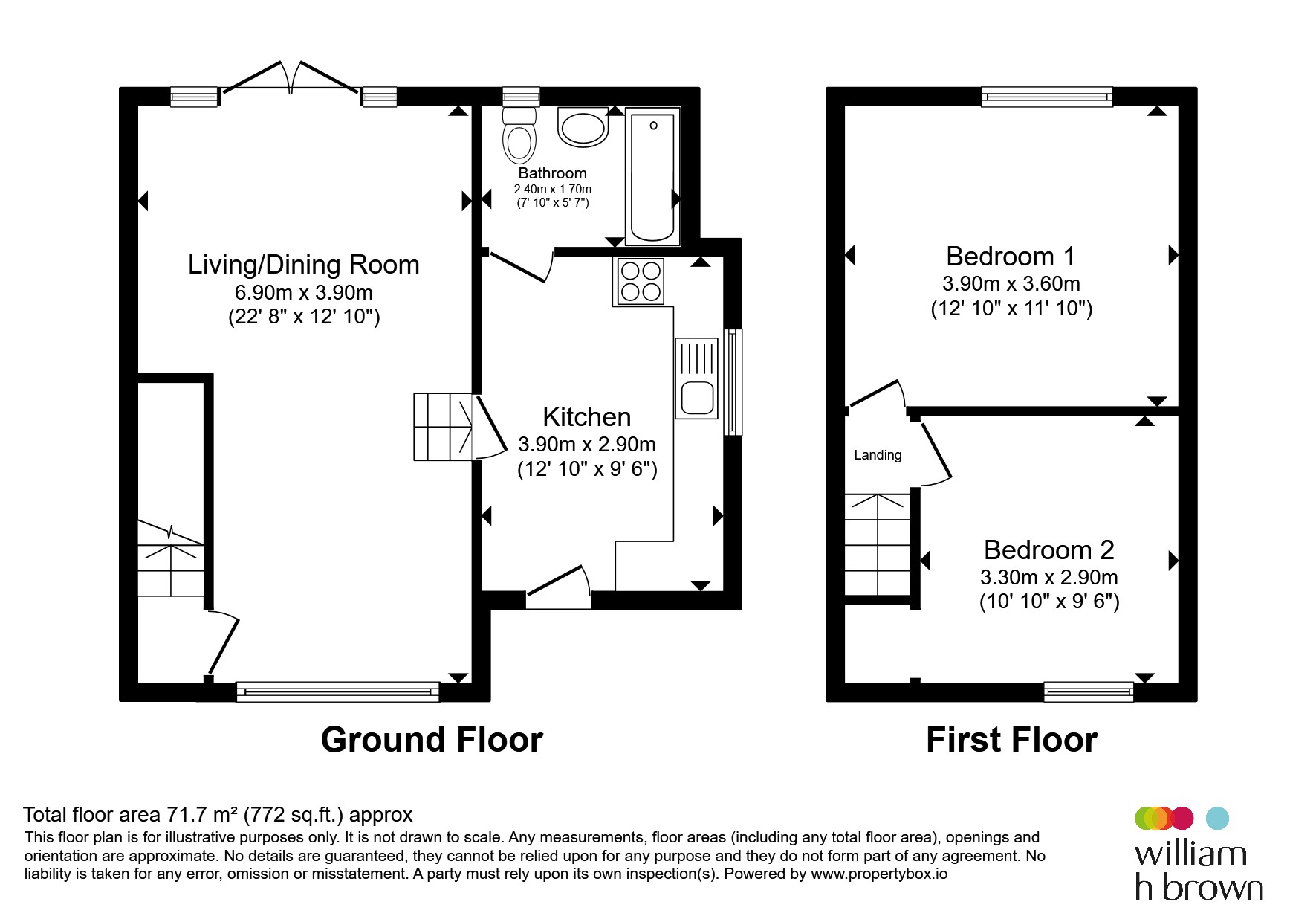 11, Burtons Lane, Coalville floorplan