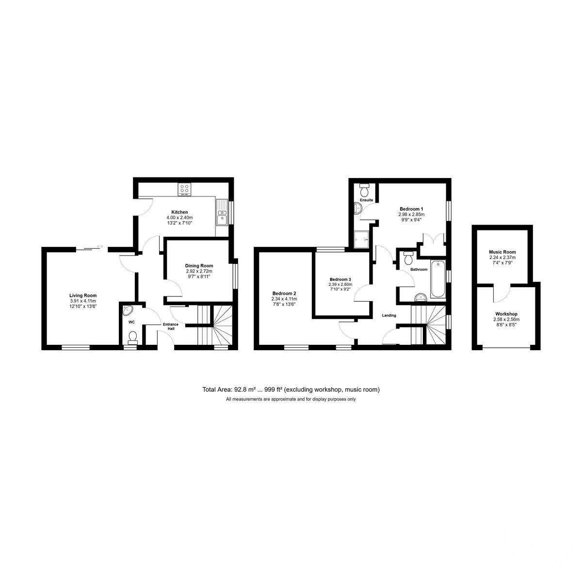 5, Flawn Way, St. Neots floorplan