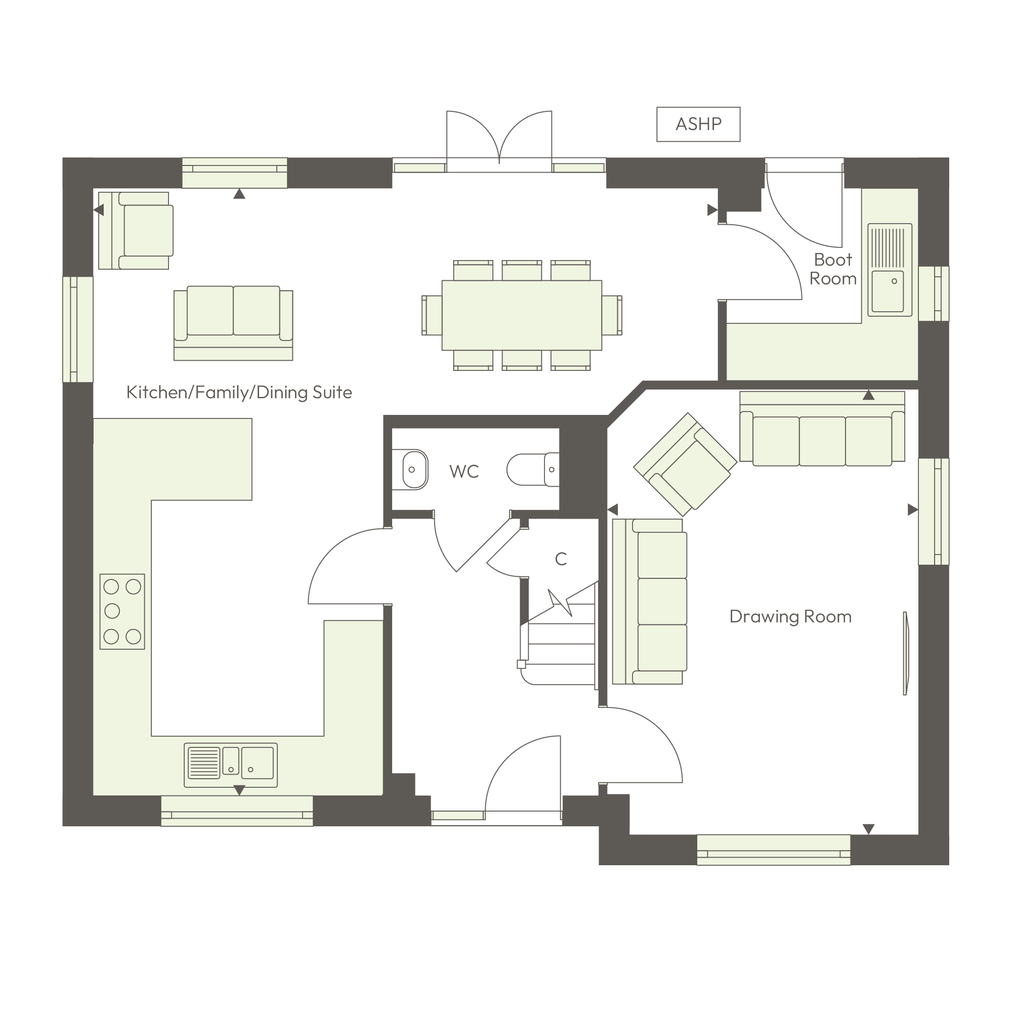 Plot 14,The Dyrham, Quarry Fold,, Plot 14, The Dyrham, Quarry Fold, Wotton-under-Edge floorplan