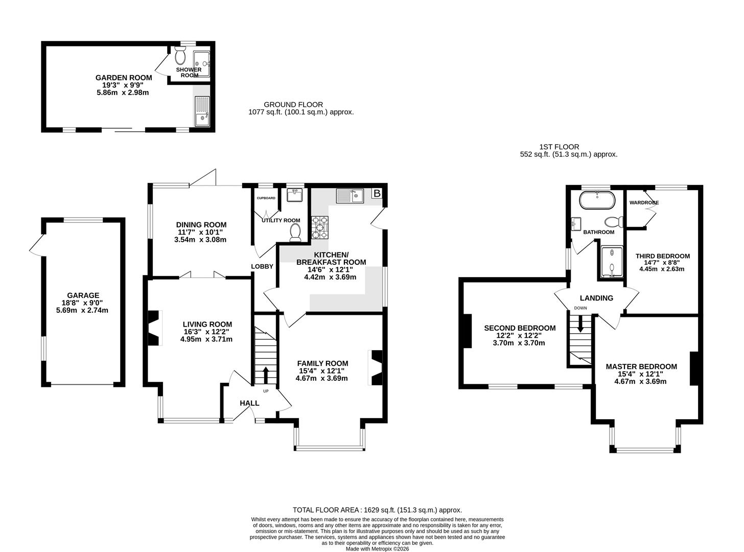 7, Green Lane, Hucclecote floorplan